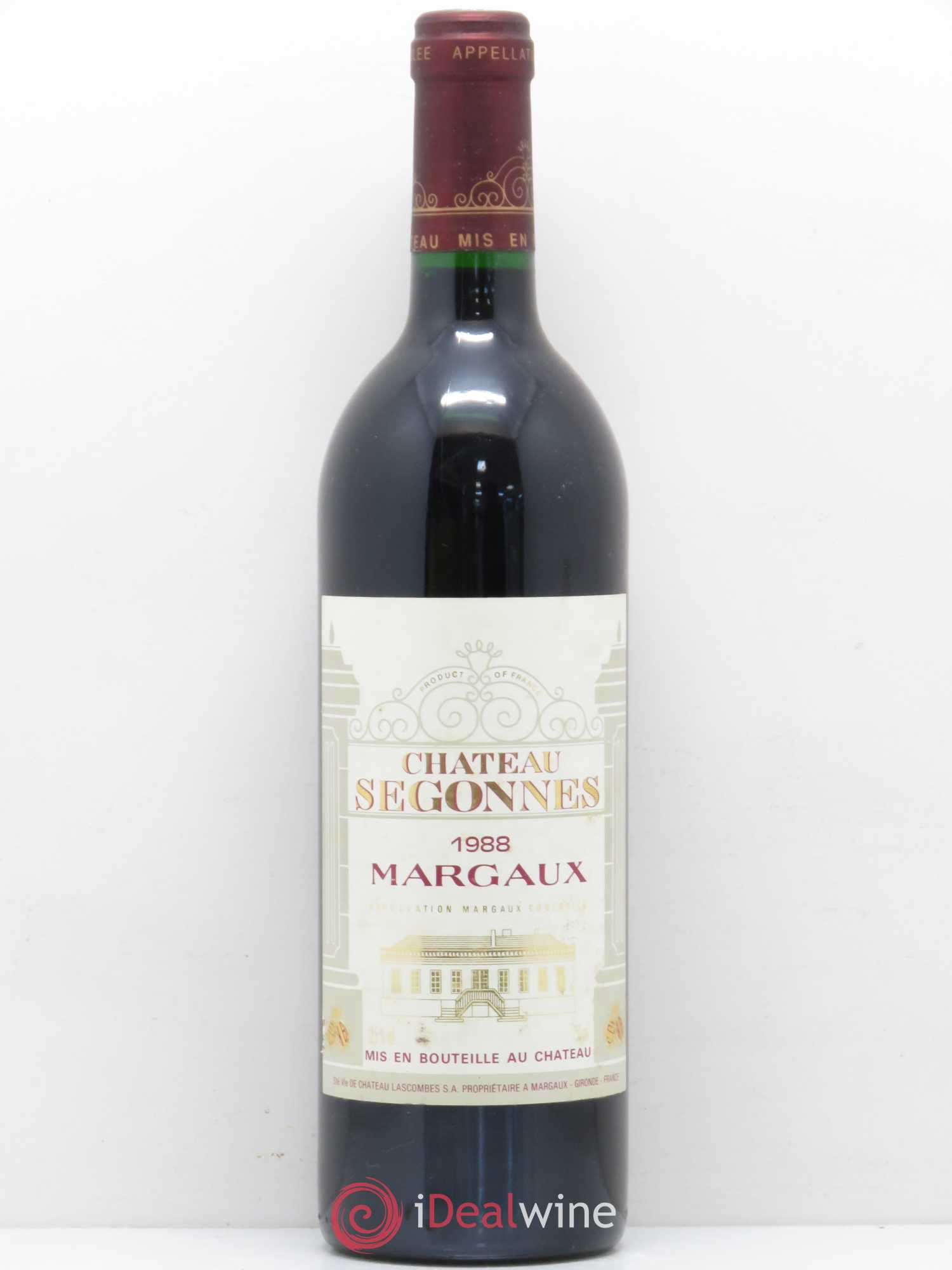 Château Segonnes (sans prix de réserve) 1988 - Lot de 1 bouteille - 0