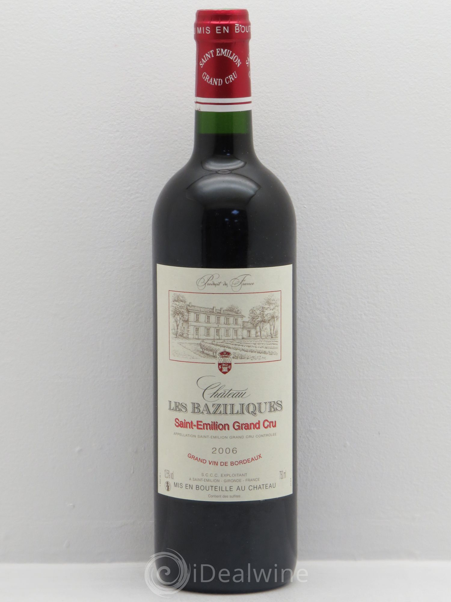 Saint-Émilion Château Les Baziliques (sans prix de réserve) 2006 - Posten von 12 Flaschen - 0