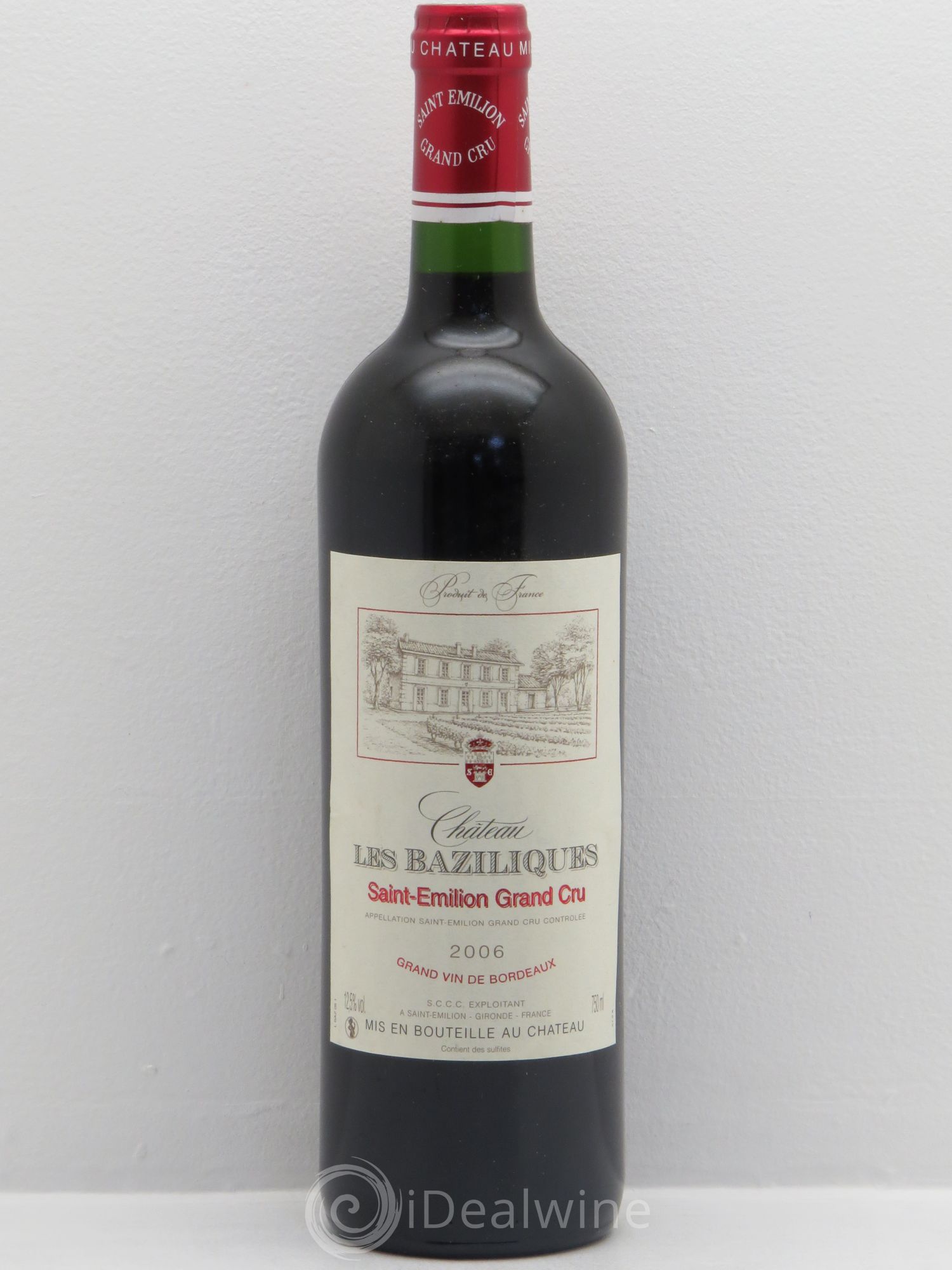 Saint-Émilion Château Les Baziliques (sans prix de réserve) 2006 - Posten von 12 Flaschen - 0