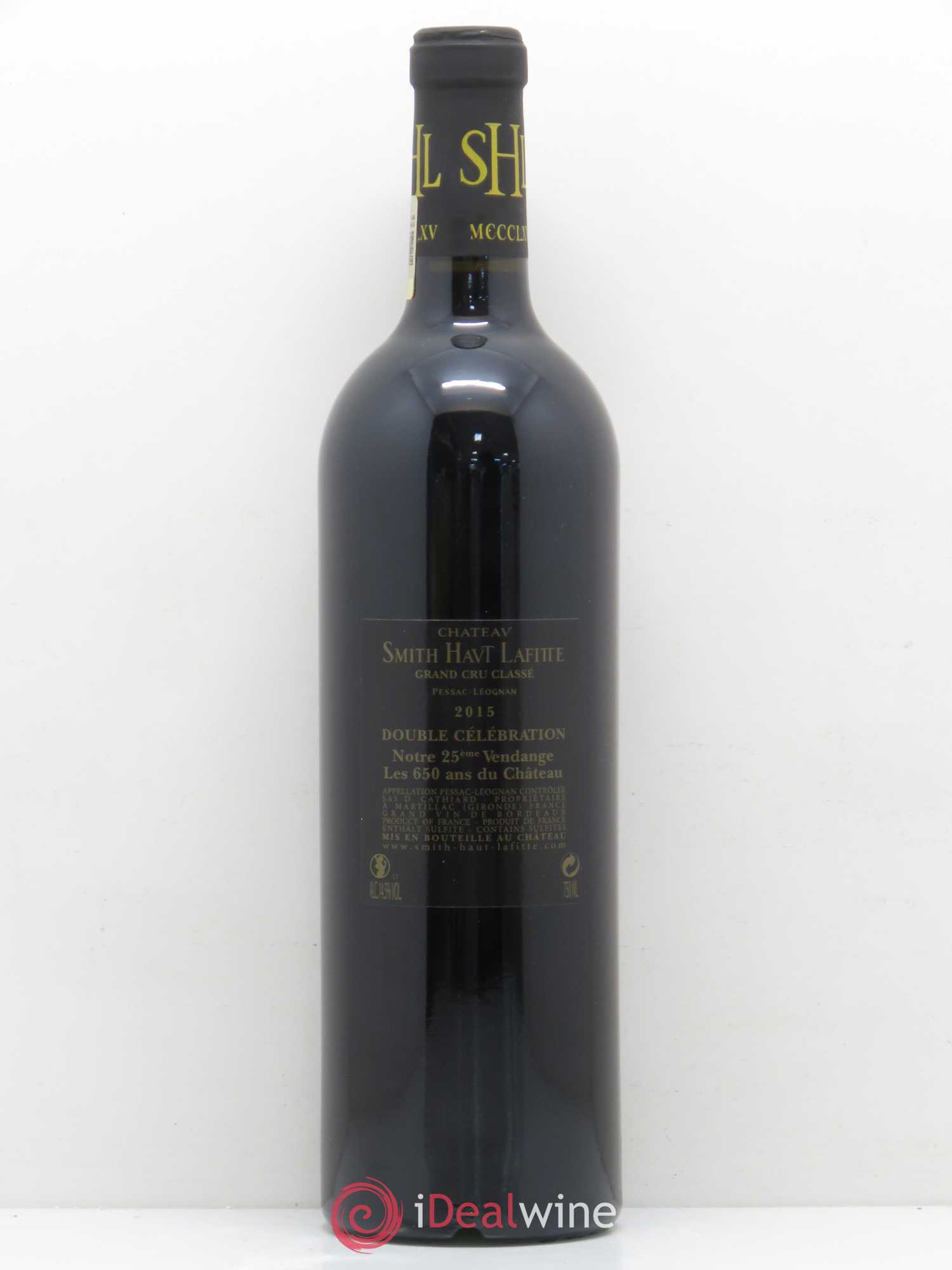 Château Smith Haut Lafitte Cru Classé de Graves 2015 - Lot de 1 bouteille - 1