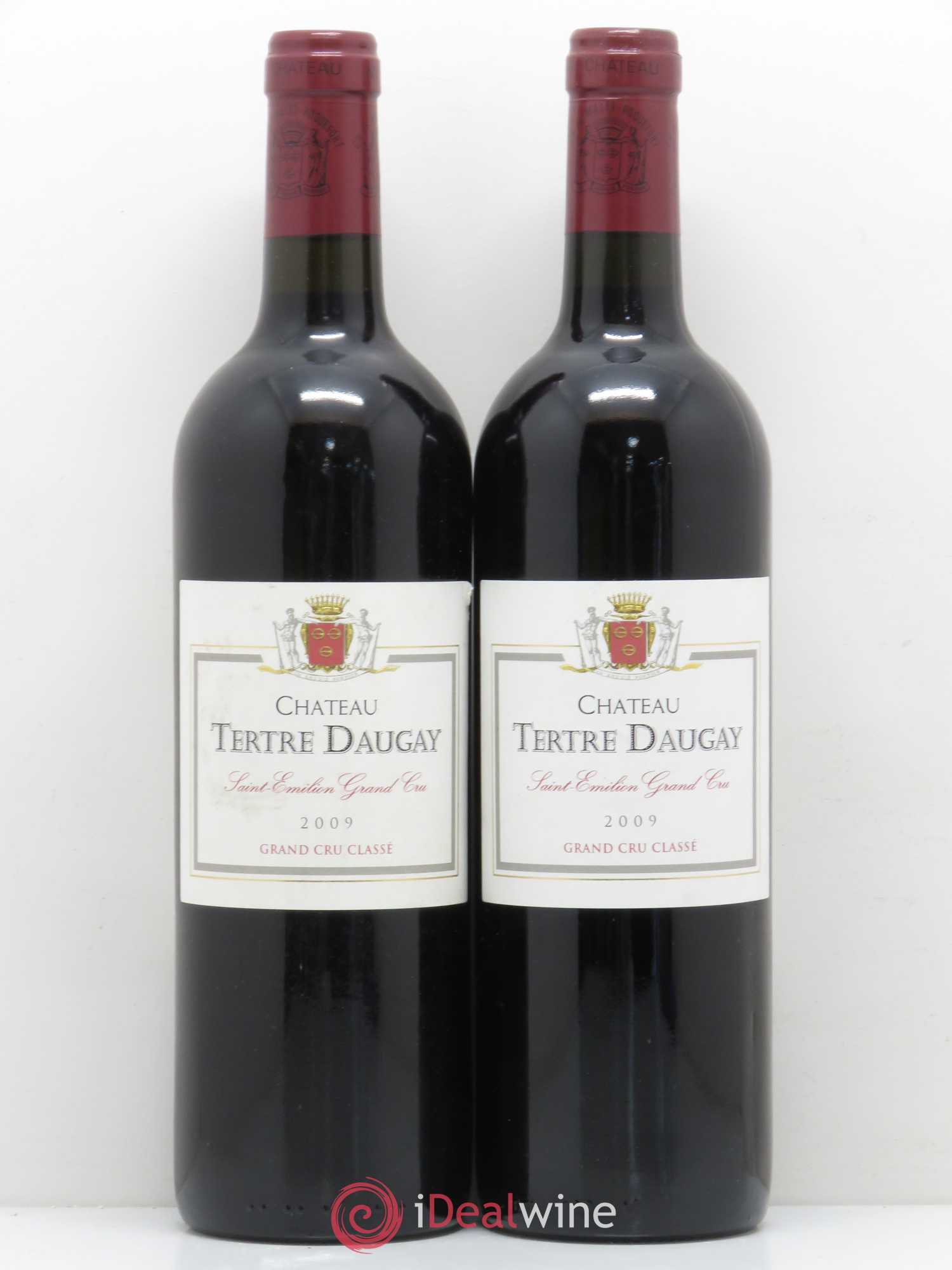 Château Tertre Daugay Grand Cru Classé 2009 - Lot de 2 bouteilles - 0