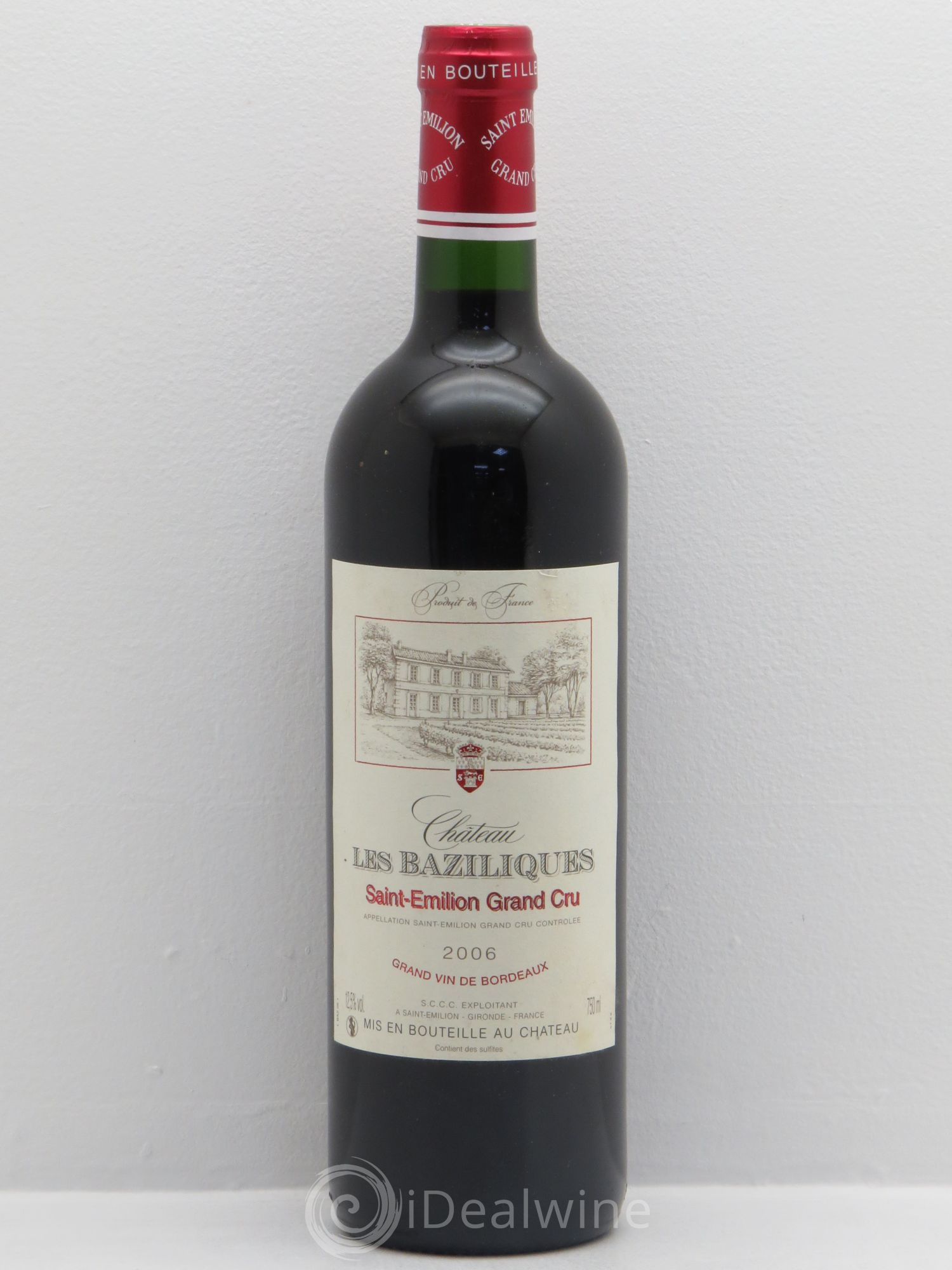 Saint-Émilion Château Les Baziliques (sans prix de réserve) 2006 - Posten von 1 Flasche - 0