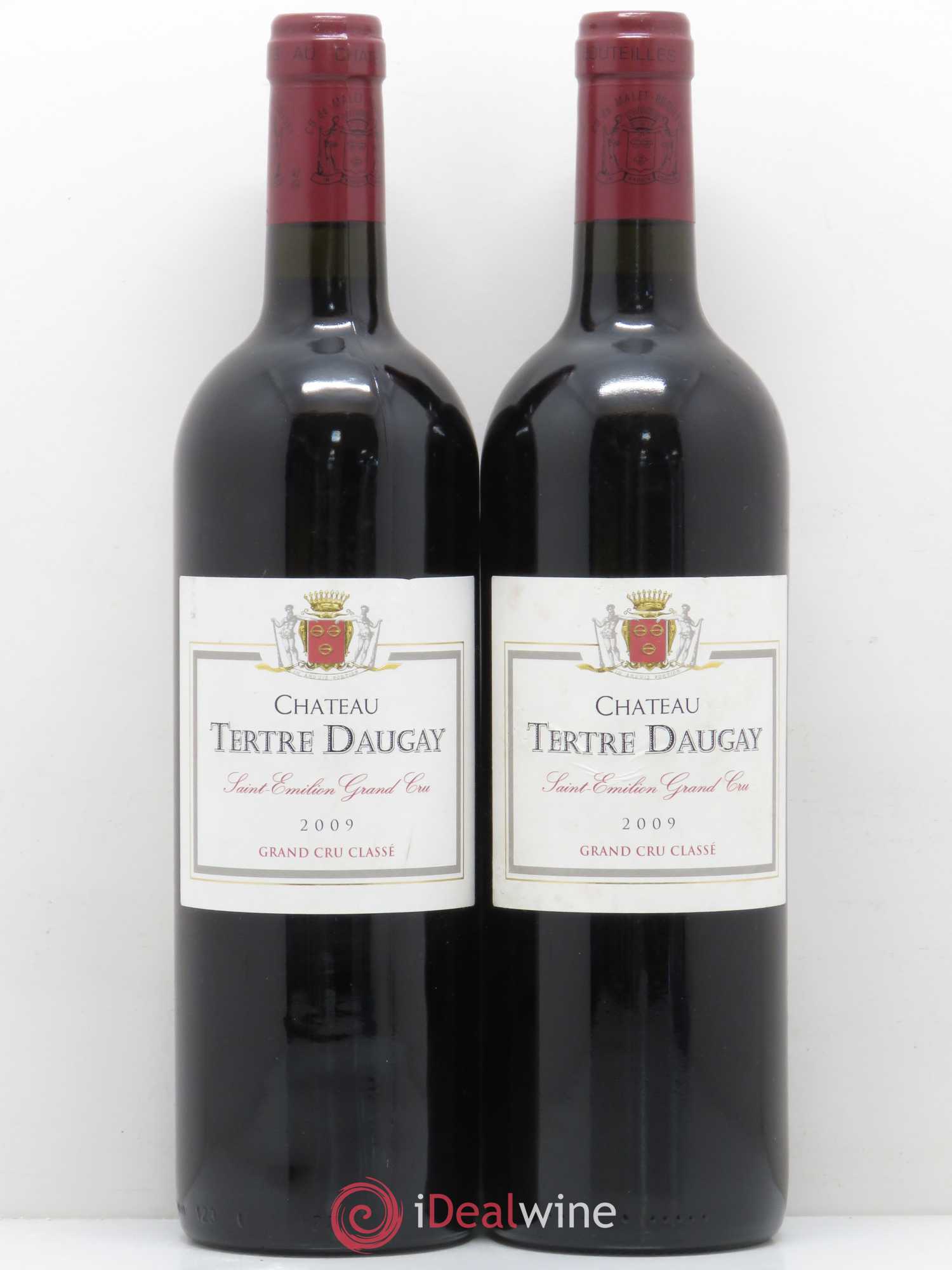 Château Tertre Daugay Grand Cru Classé 2009 - Lot de 2 bouteilles - 0