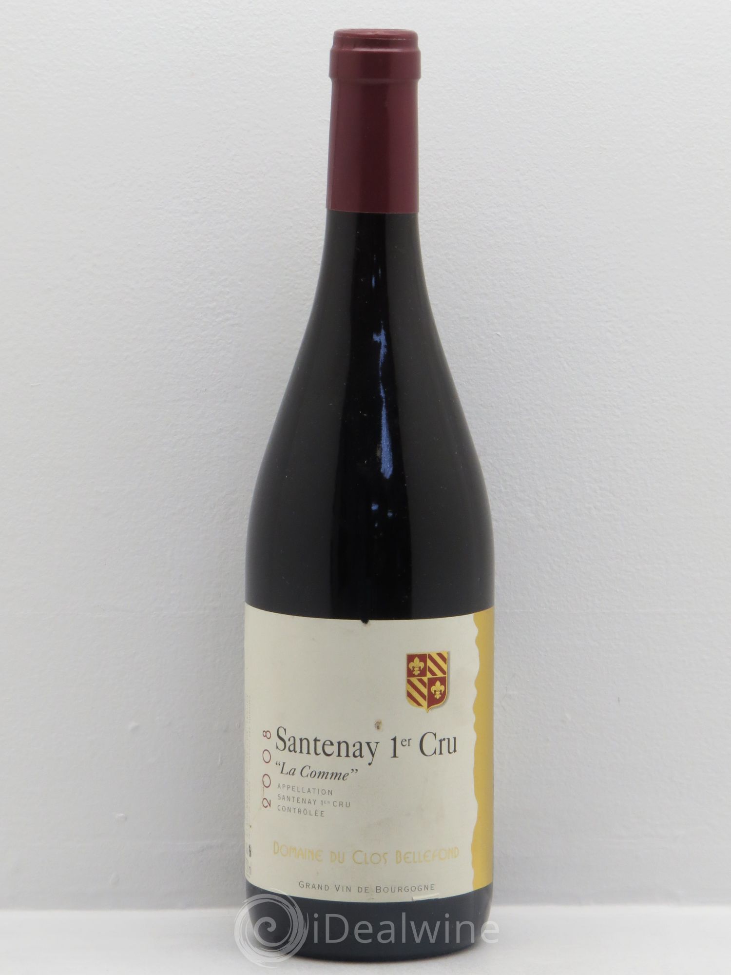 Santenay 1er Cru Domaine Bellefont (sans prix de réserve) 2008 - Posten von 1 Flasche - 0