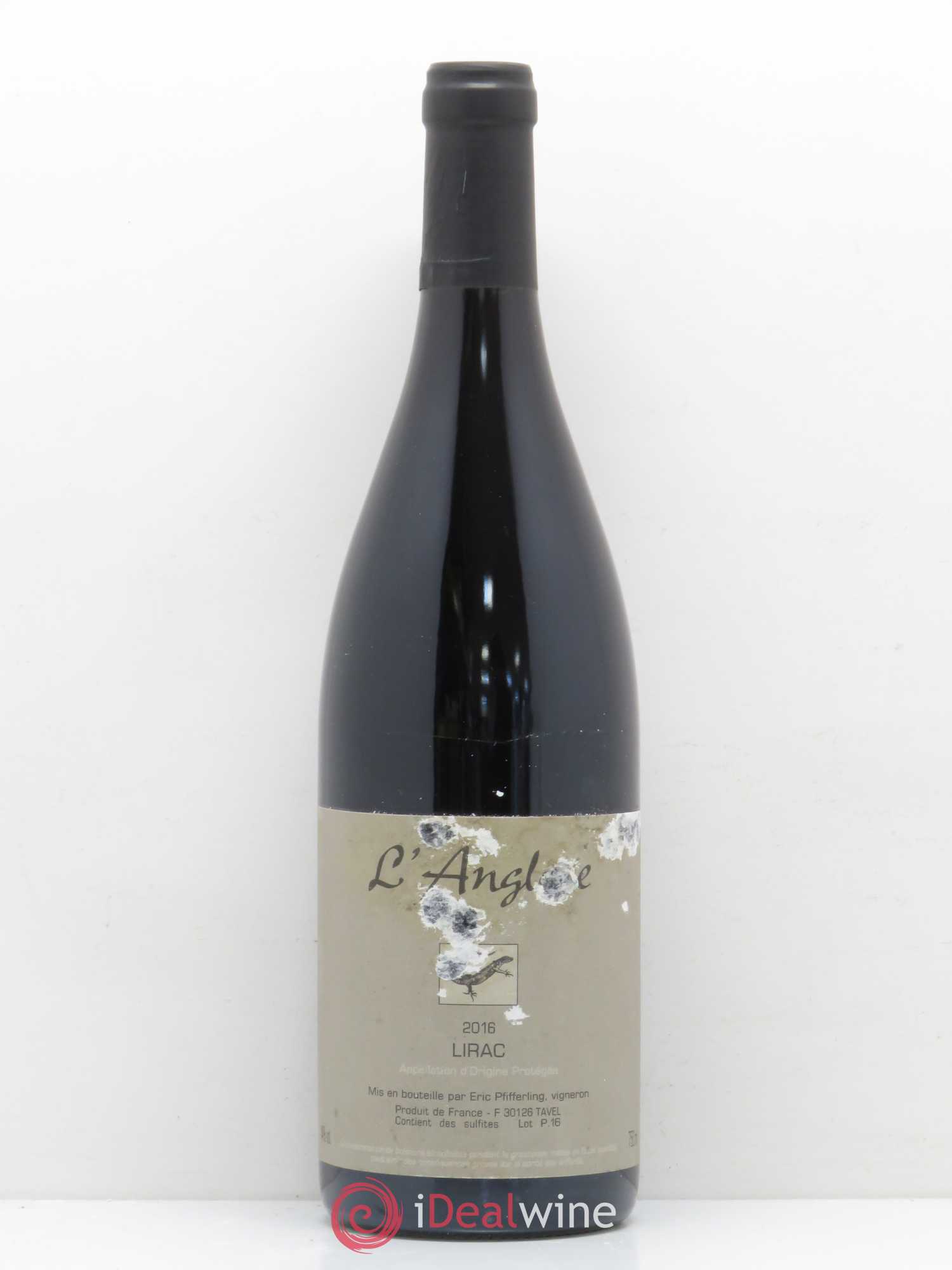 Lirac L'Anglore 2016 - Posten von 1 Flasche - 0