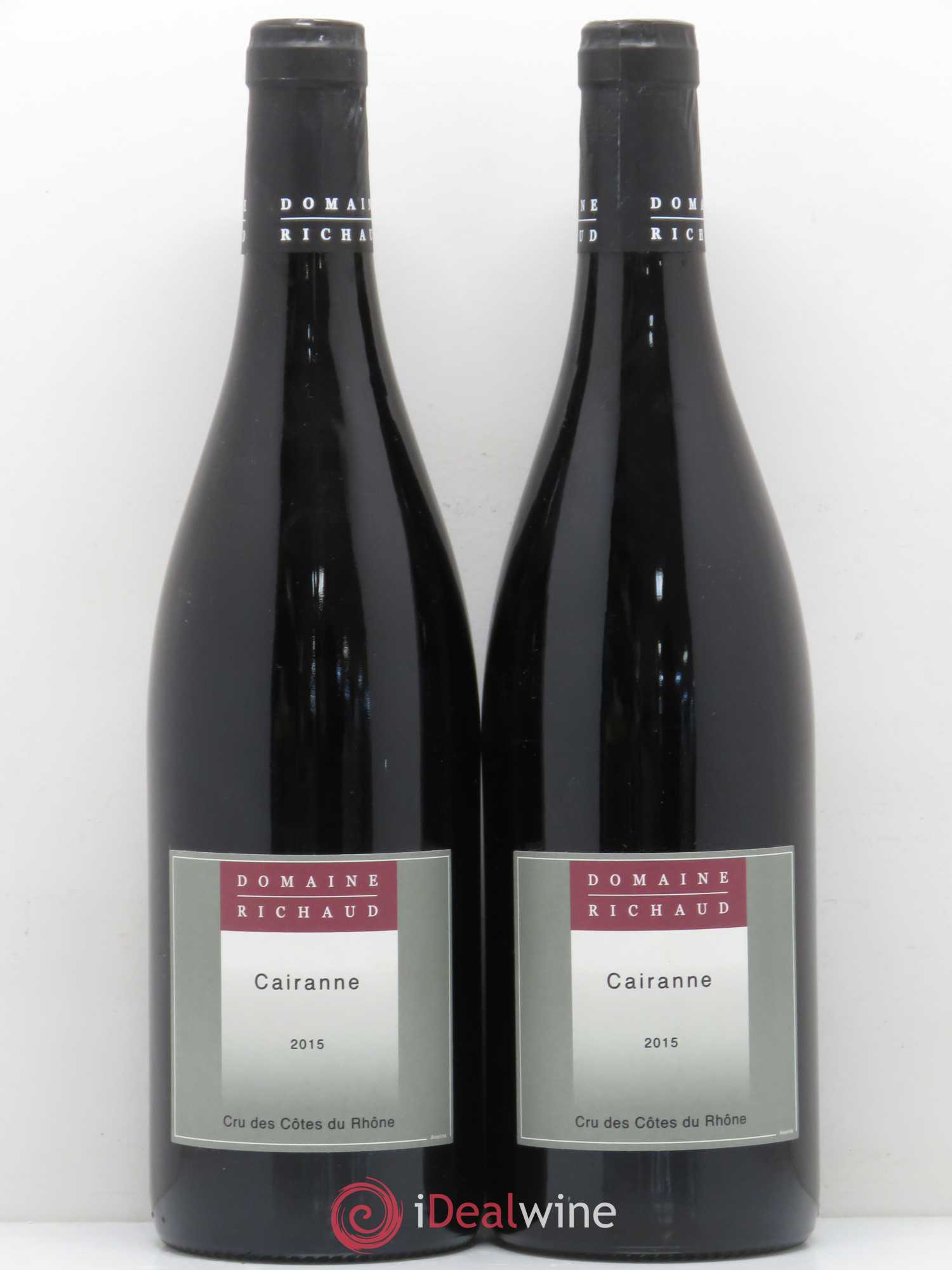 Cairanne Marcel Richaud 2015 - Lot de 2 bouteilles - 0