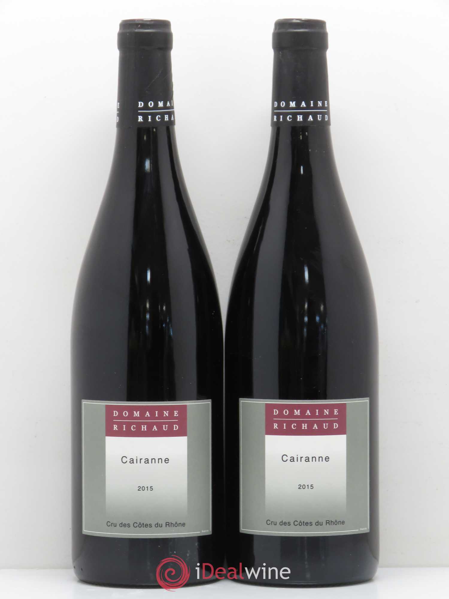 Cairanne Marcel Richaud 2015 - Lot de 2 bouteilles - 0