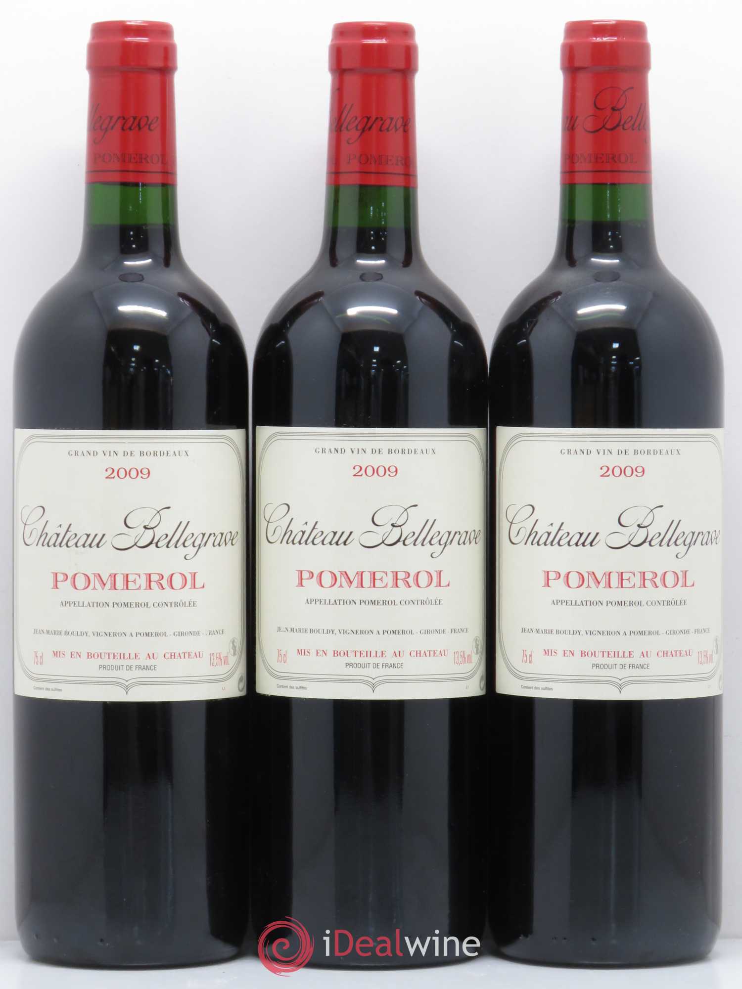 Château Bellegrave 2009 - Lot de 3 bouteilles - 0
