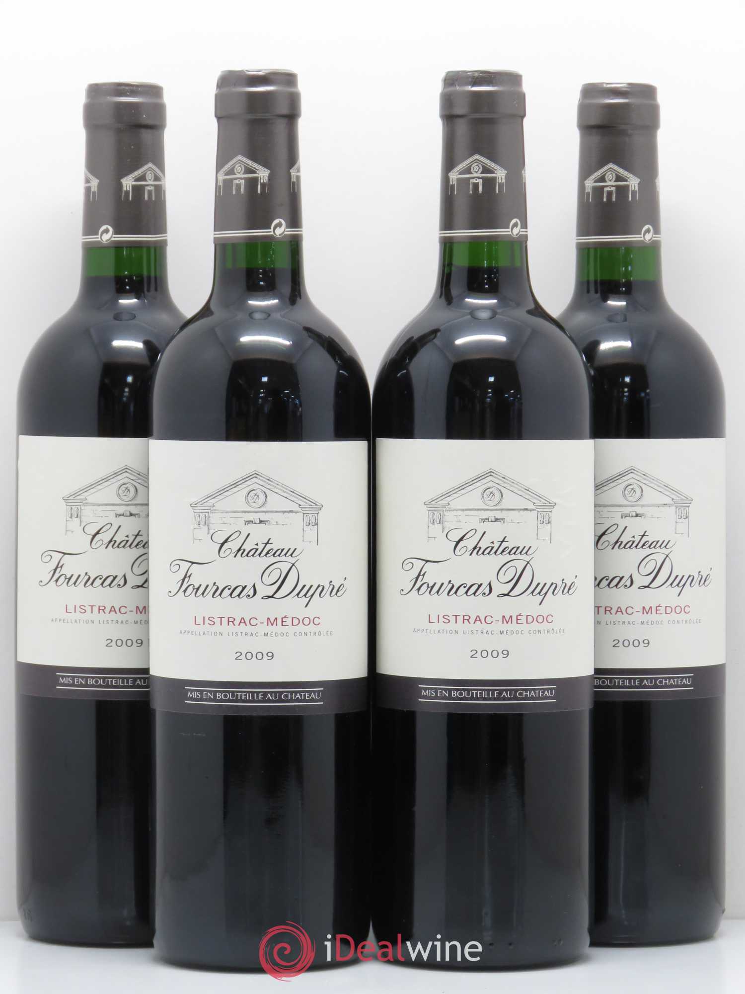 Château Fourcas Dupré 2009 - Lot de 4 bouteilles - 0
