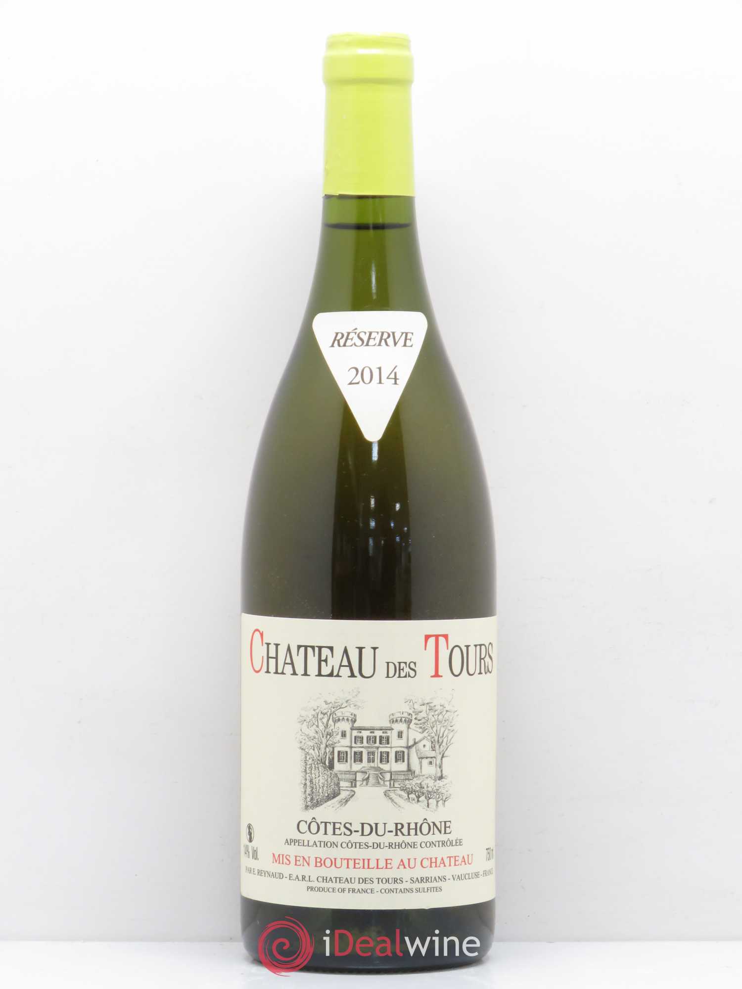 Côtes-du-Rhône Château des Tours Emmanuel Reynaud 2014 - Lot de 1 bouteille - 0