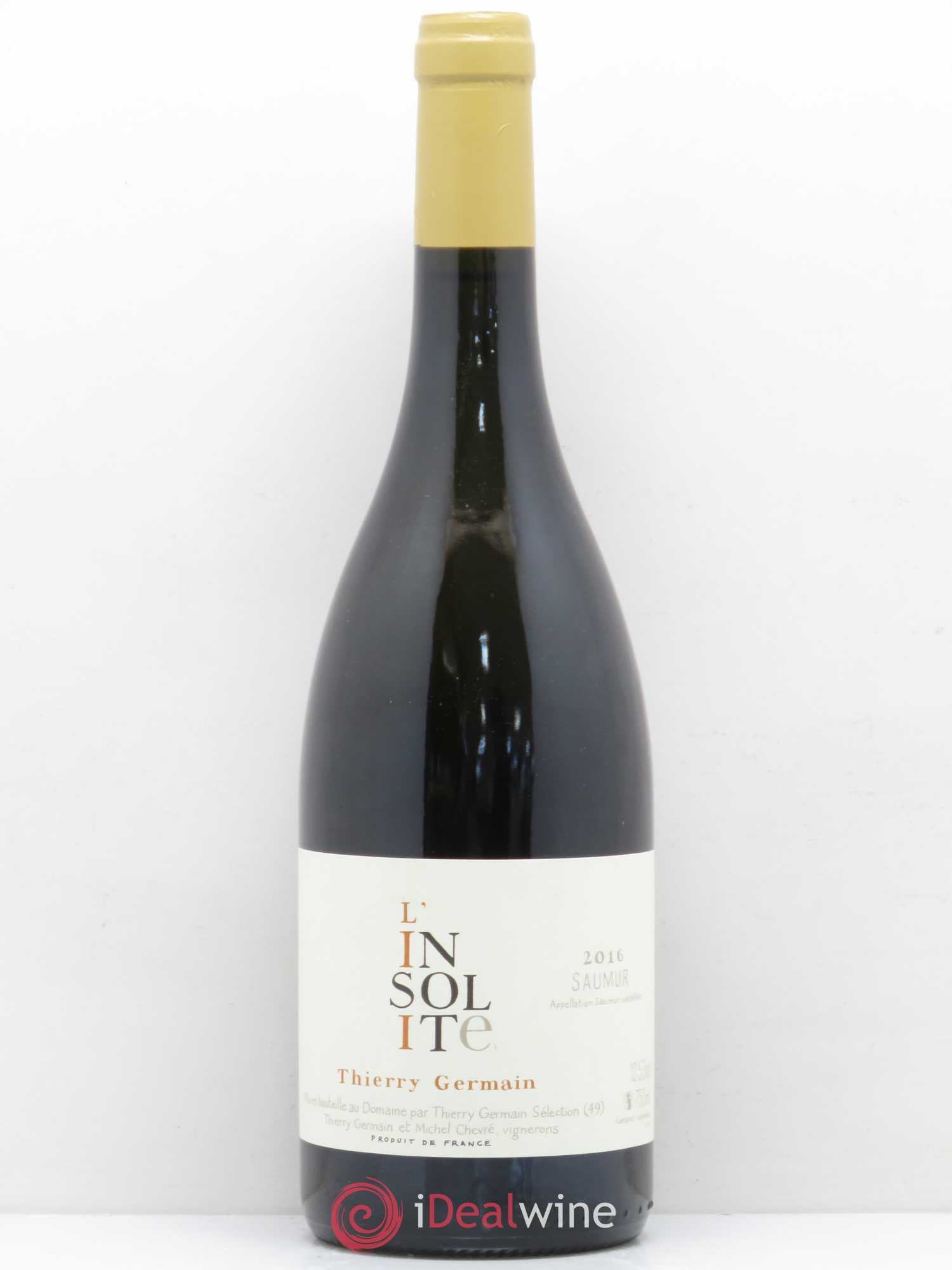 Saumur Insolite Domaine des Roches Neuves - Thierry Germain 2016 - Posten von 1 Flasche - 0