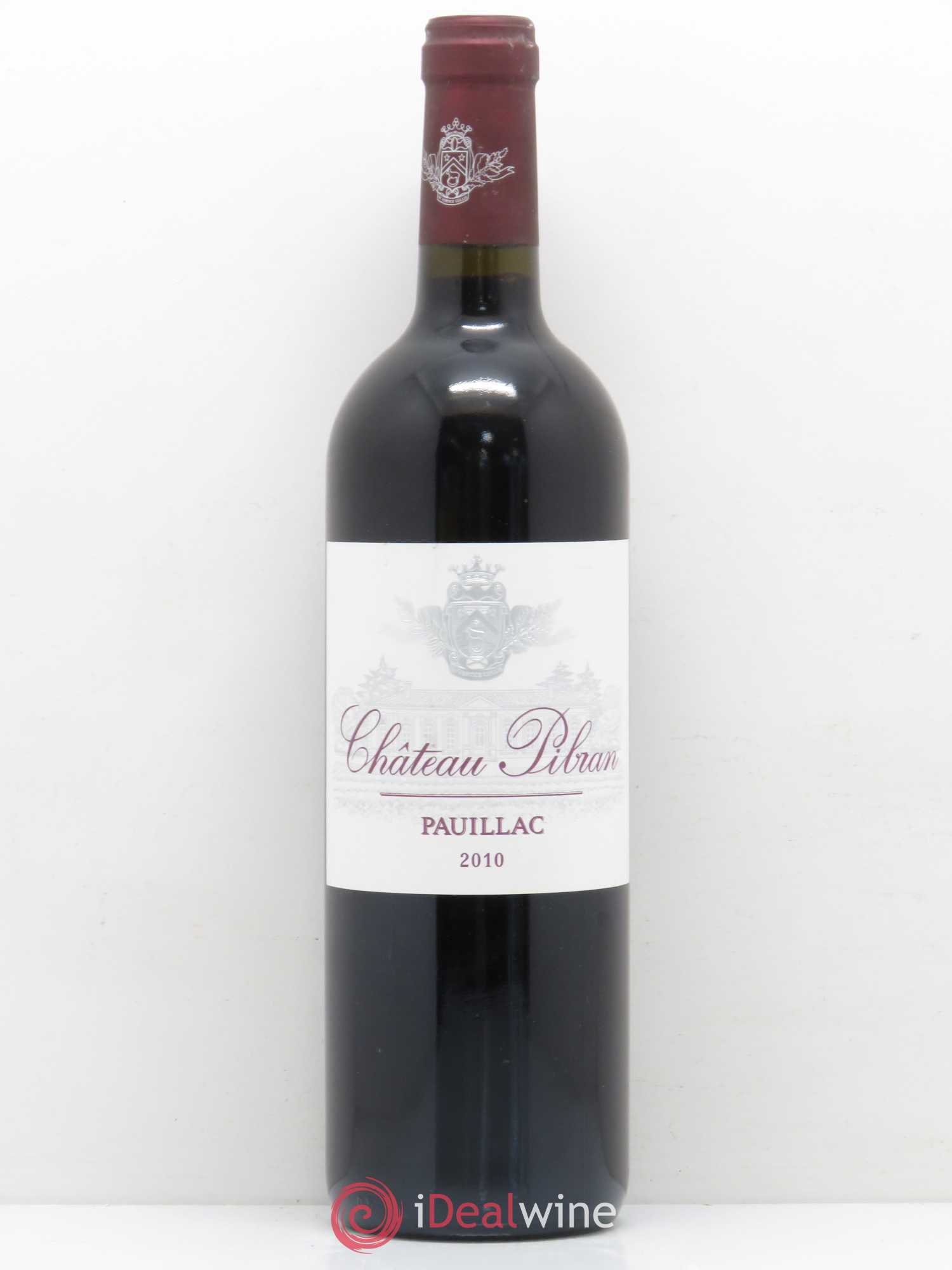 Château Pibran 2010 - Lot de 1 bouteille - 0