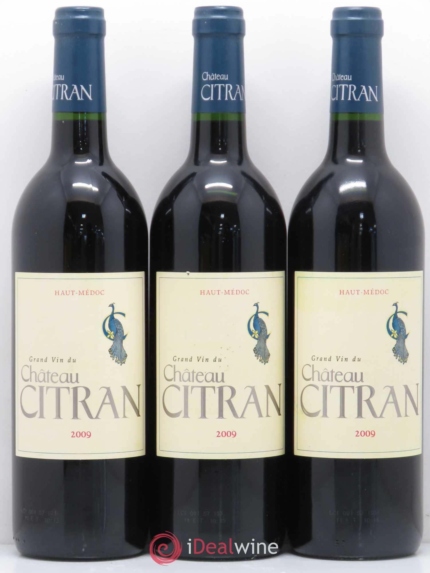 Château Citran Cru Bourgeois 2009 - Lot de 3 bouteilles - 0