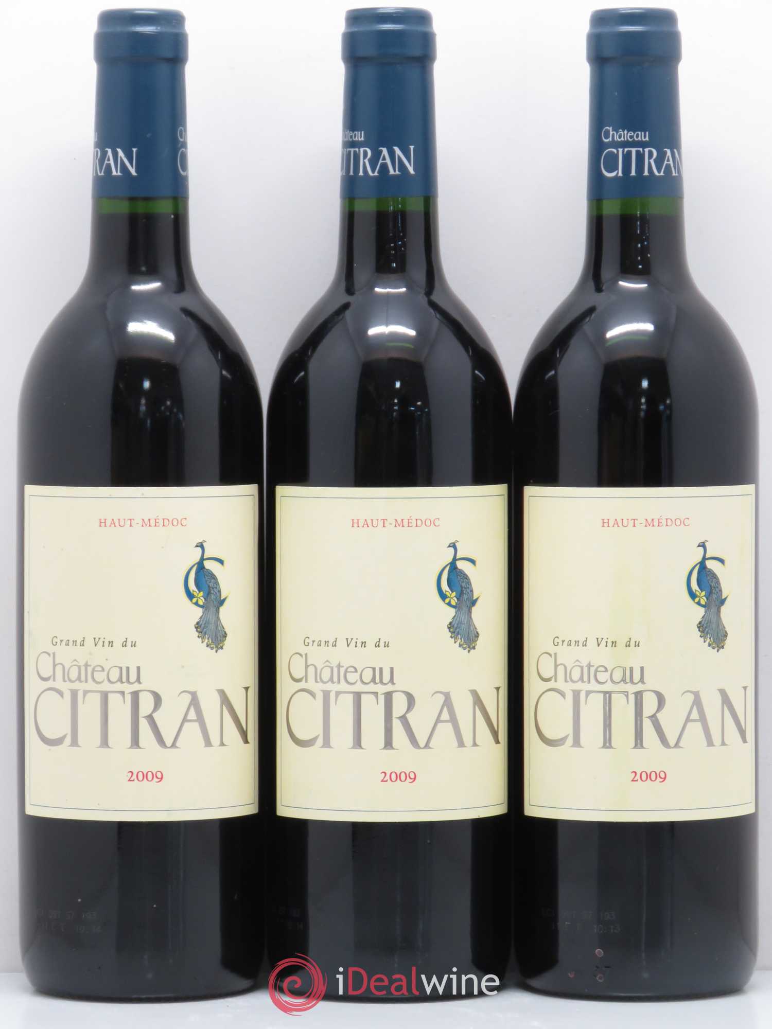 Château Citran Cru Bourgeois 2009 - Lot de 3 bouteilles - 0