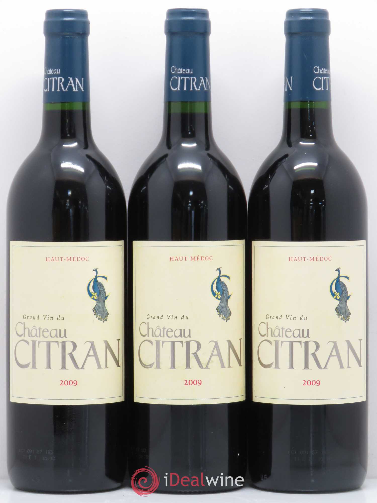 Château Citran Cru Bourgeois 2009 - Lot de 3 bouteilles - 0