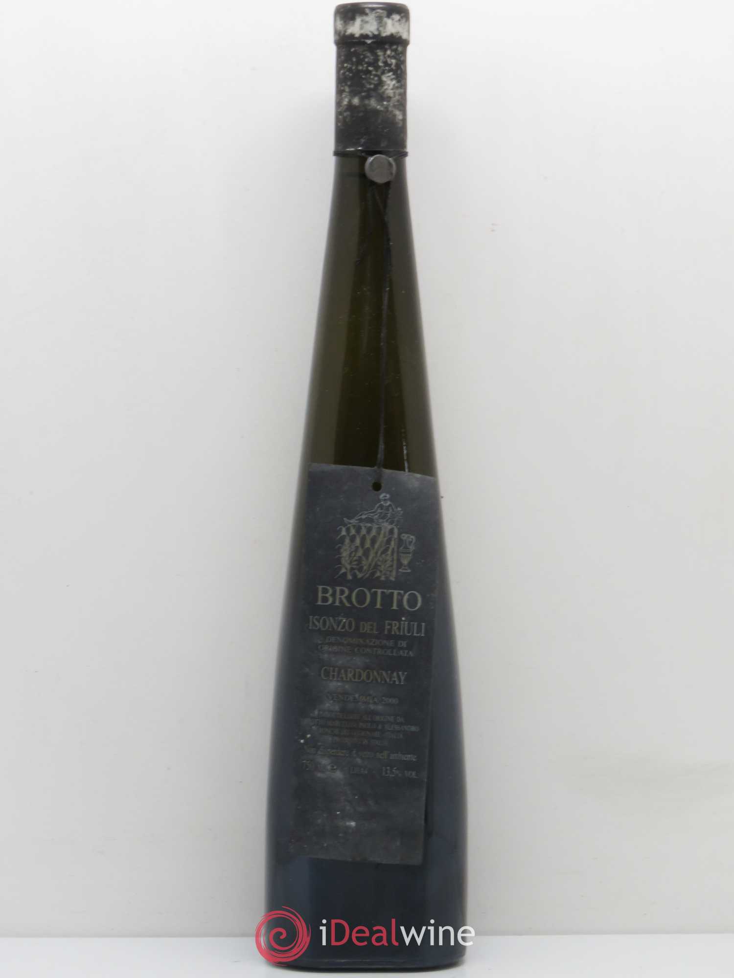 Italie Isonzo del Friuli DOC Chardonnay Brotto (sans prix de réserve) 2000 - Posten von 1 Flasche - 0