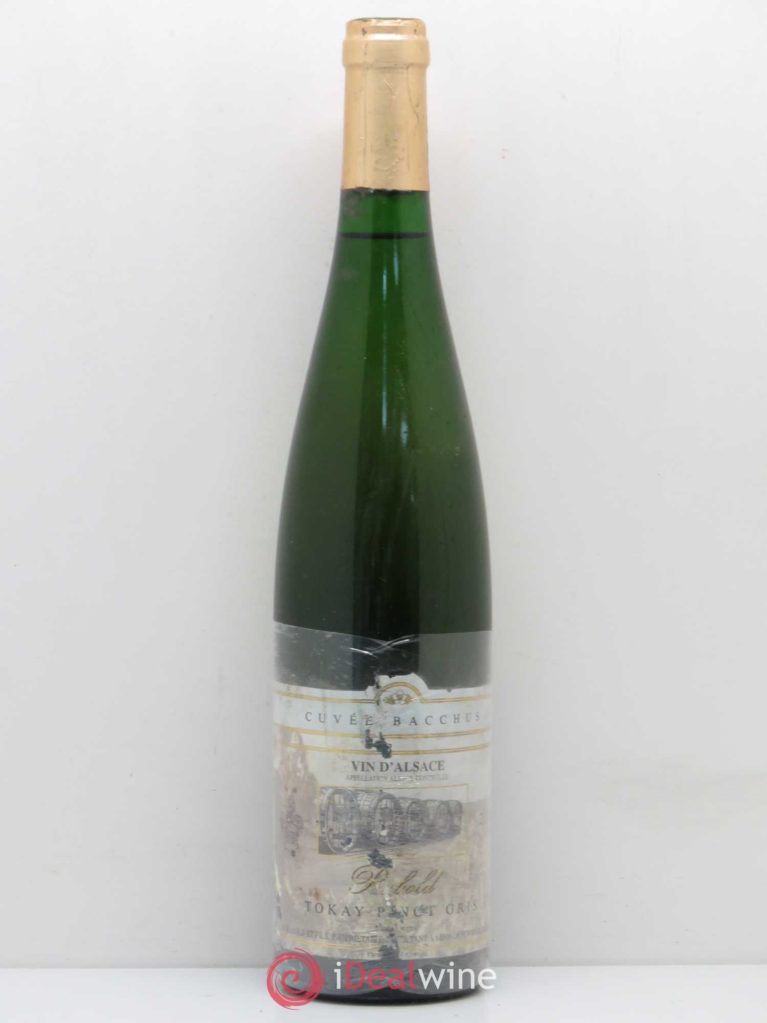 Pinot Gris Rabold Cuvée Bacchus (sans prix de réserve) 2002 - Posten von 1 Flasche - 0