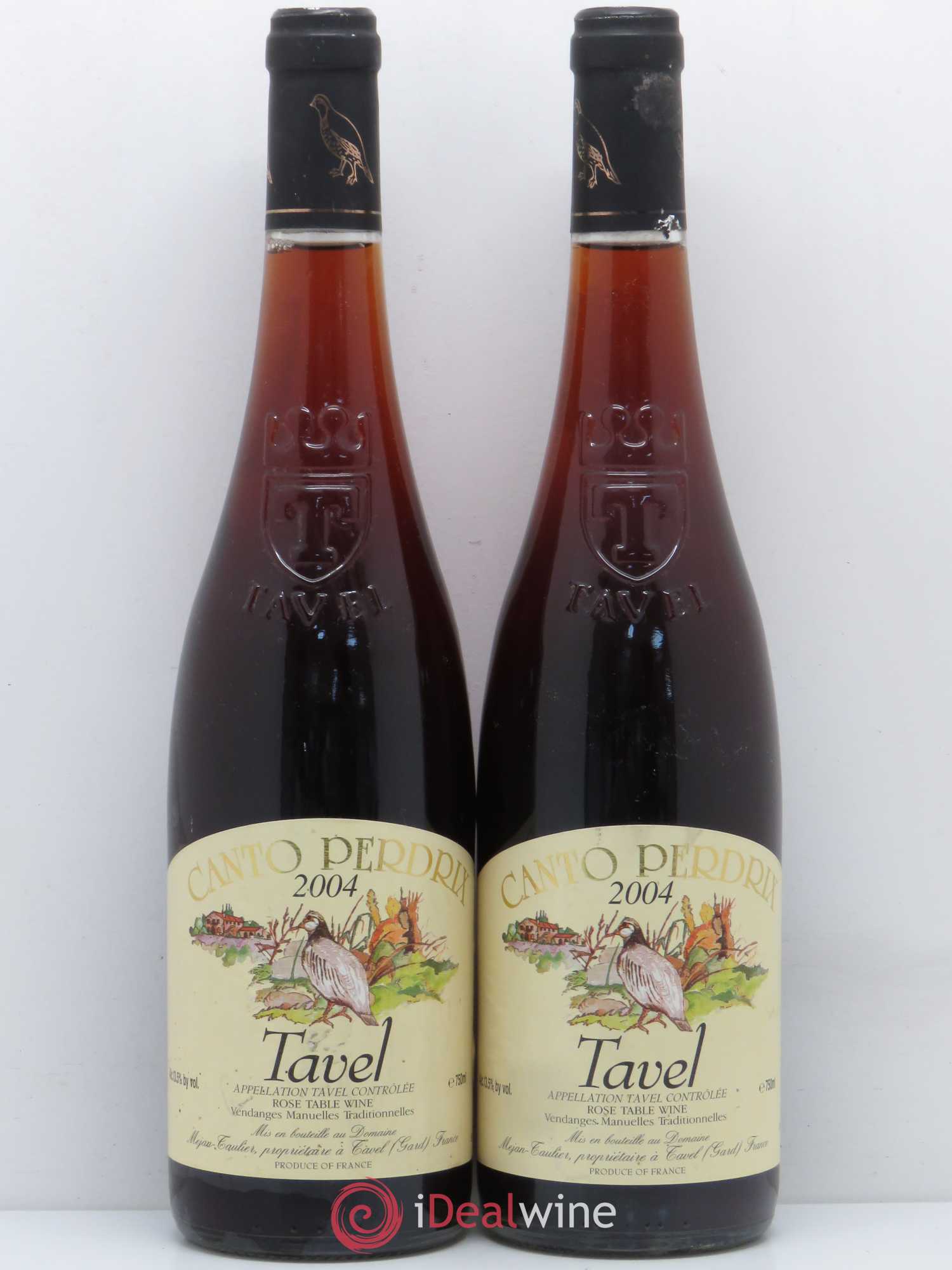 Tavel Canto Perdrix (sans prix de réserve) 2004 - Posten von 2 Flaschen - 0