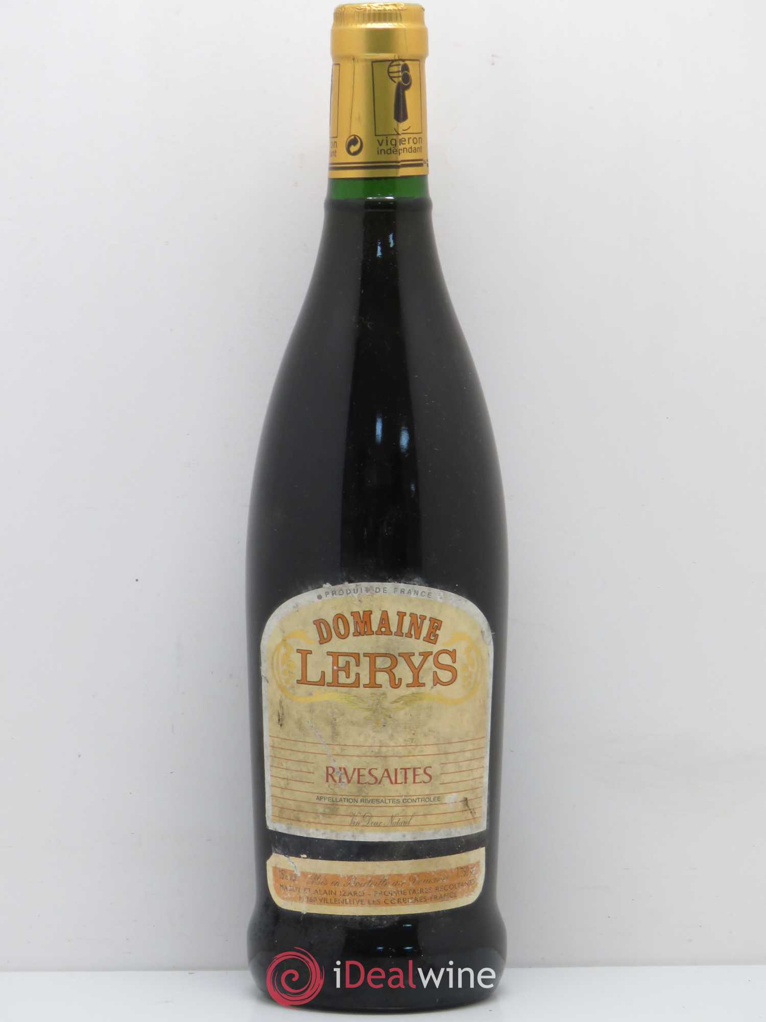 Rivesaltes Domaine Lerys (sans prix de réserve) - Posten von 1 Flasche - 0