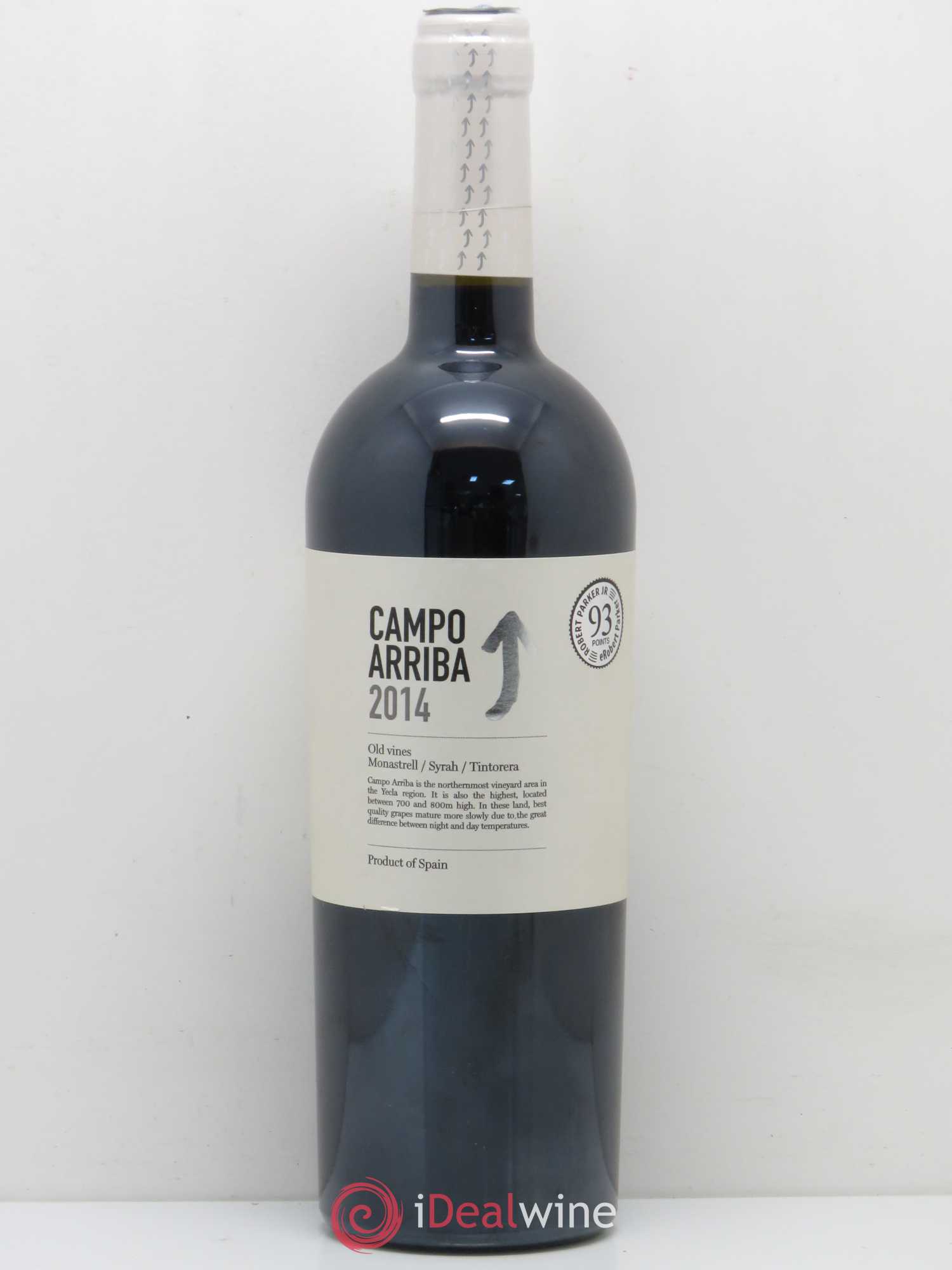Espagne Campo Arriba Old vines Yecla (sans prix de réserve) 2014 - Lotto di 1 bottiglia - 0