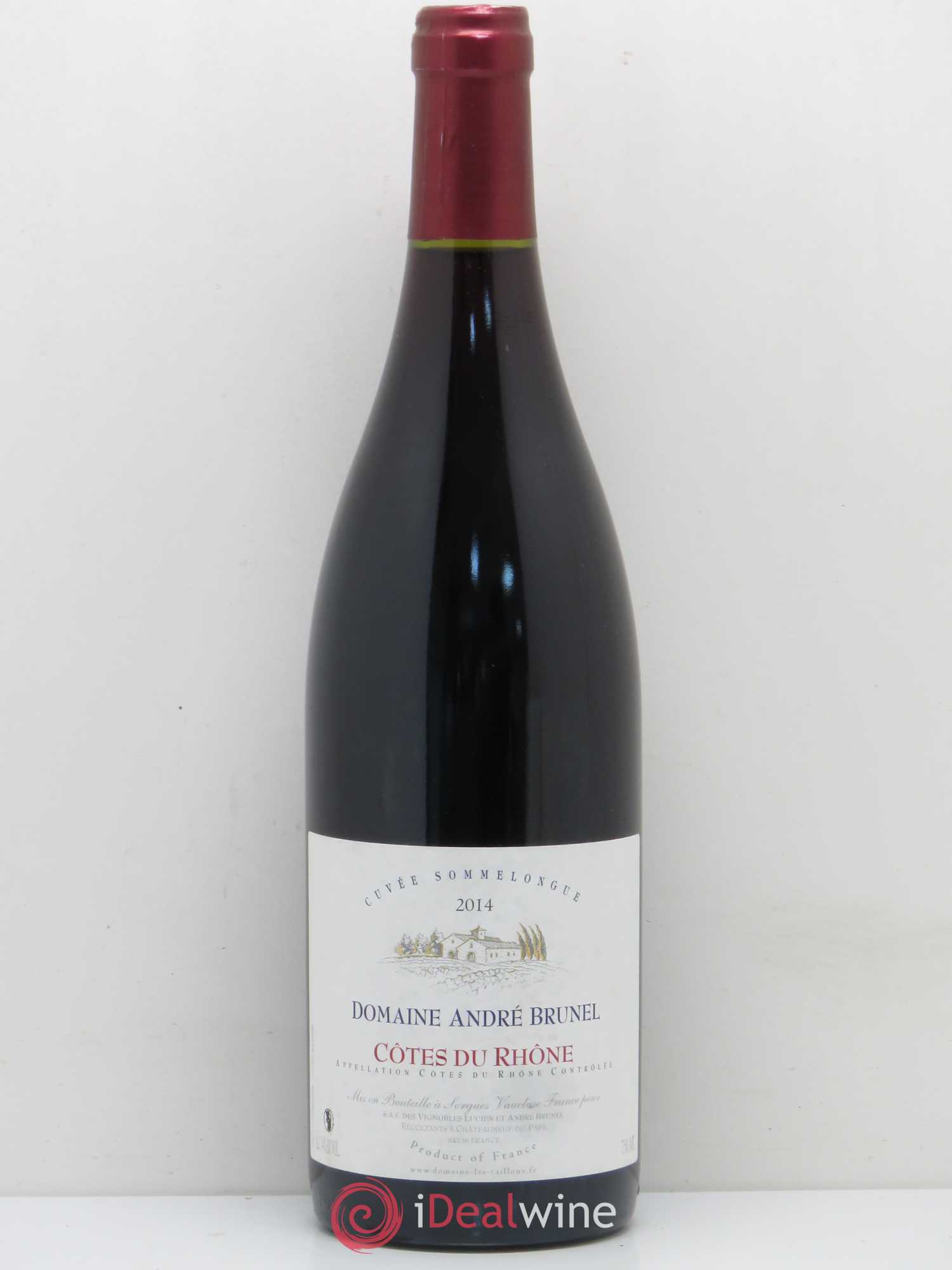 Côtes-du-Rhône Sommelongue André Brunel (sans prix de réserve) 2014 - Lot de 1 bouteille - 0