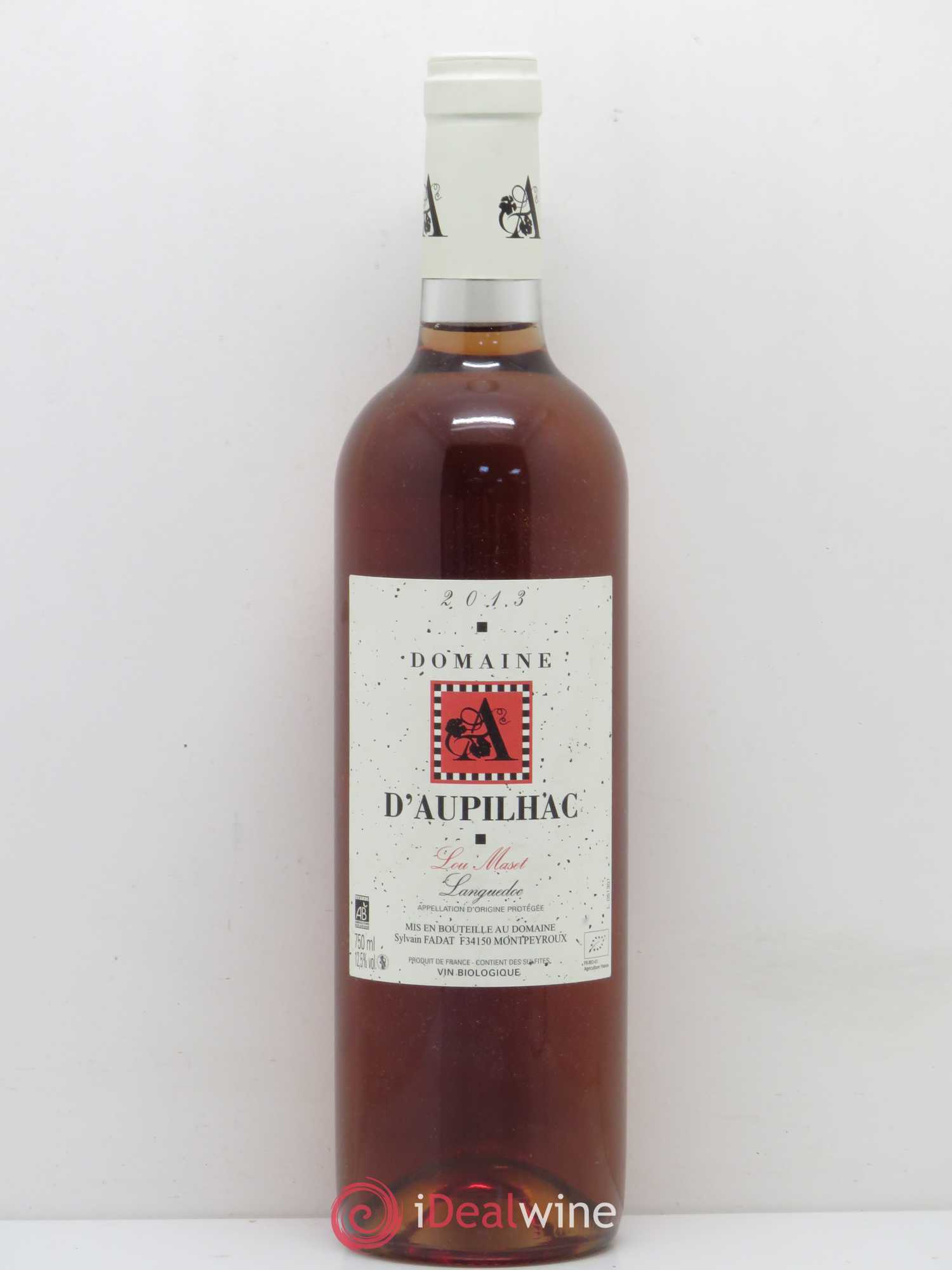 Coteaux du Languedoc Aupilhac (Domaine d') Lou Maset Sylvain Fadat (senza prezzo di riserva) 2013 - Lotto di 1 bottiglia - 0