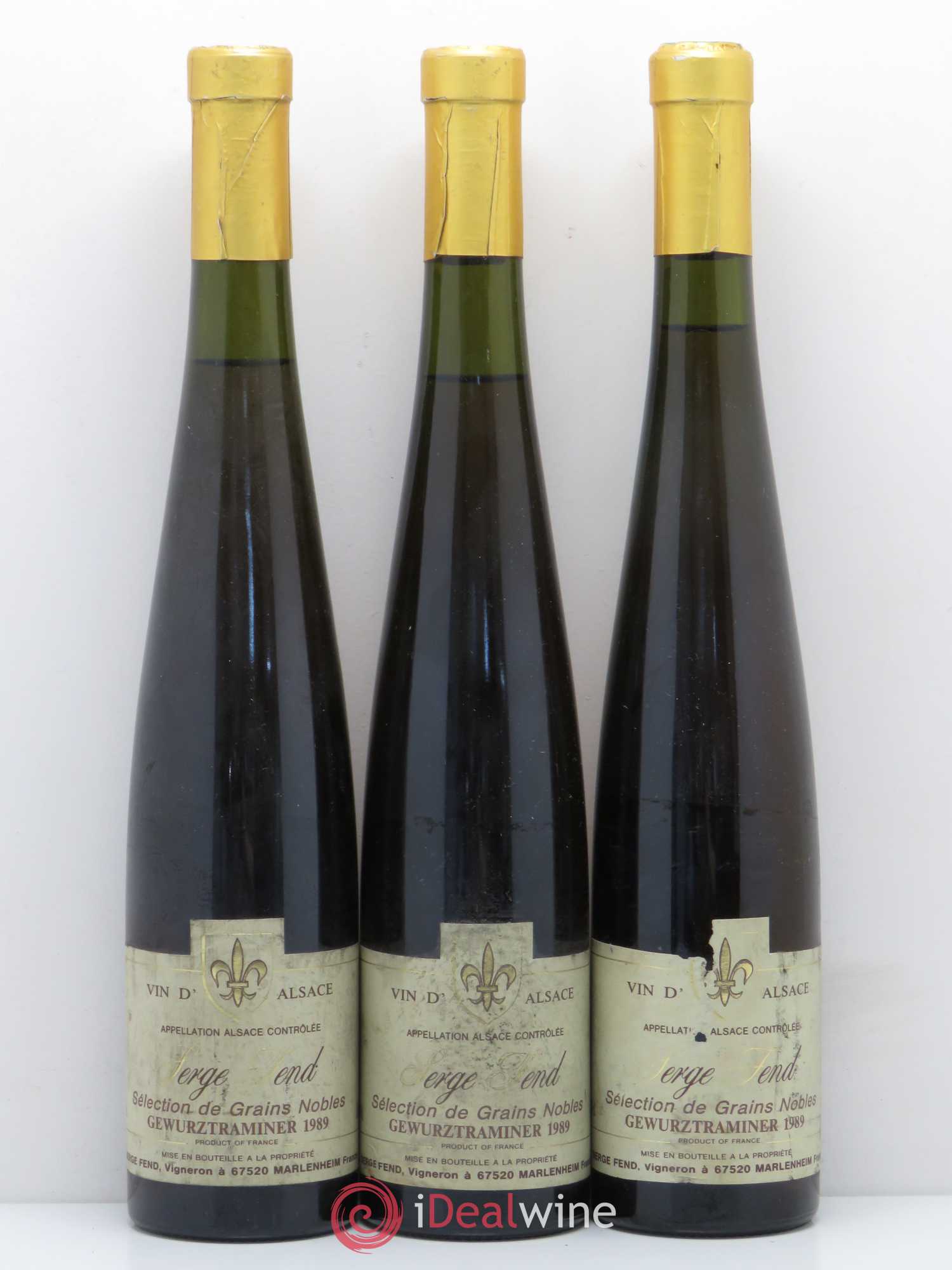 Gewurztraminer Sélection de Grains Nobles 1989 - Lotto di 6 bottiglie - 2