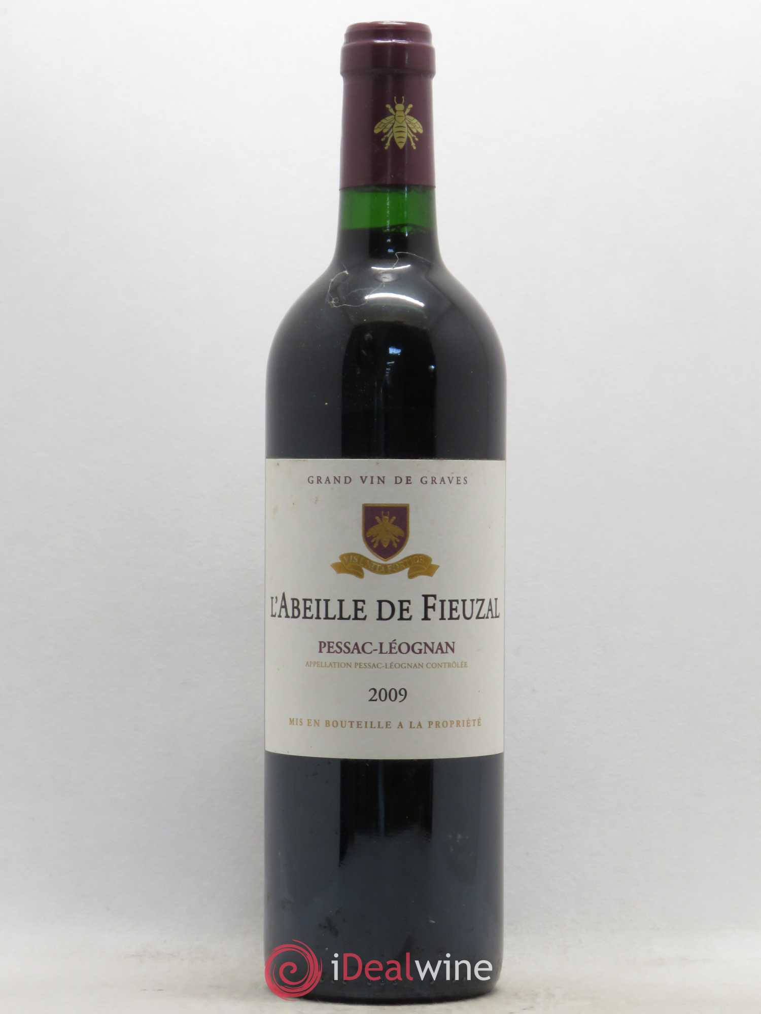 Abeille de Fieuzal 2009 - Lot de 1 bouteille - 0