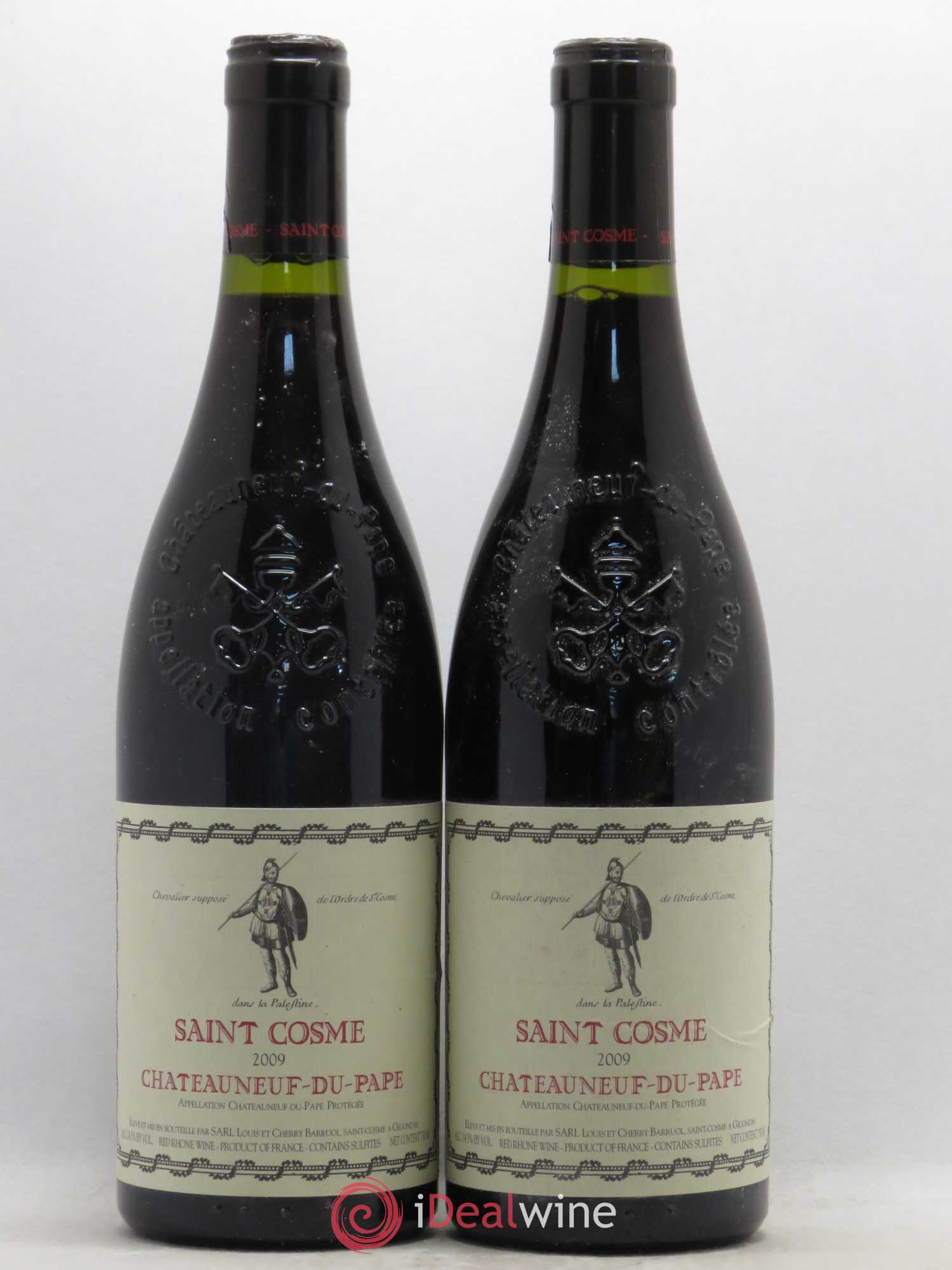 Châteauneuf-du-Pape St Cosme 2009 - Posten von 2 Flaschen - 0