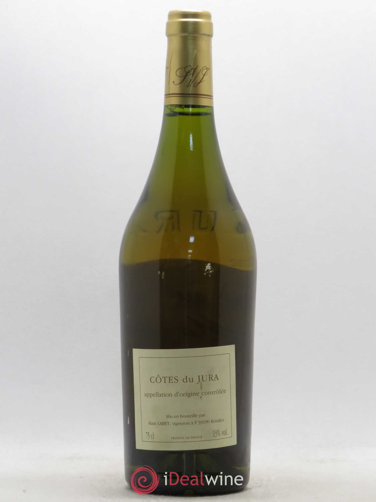 Côtes du Jura Fleur De Marne Le Montceau Labet 1996 - Lot de 1 bouteille - 1