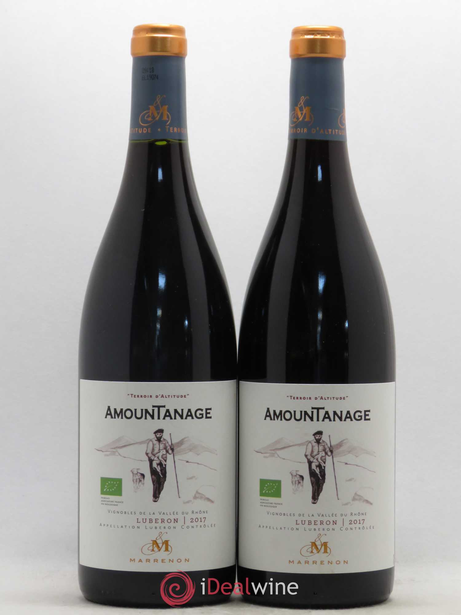 Luberon Amountanage Marrenon 2017 - Posten von 2 Flaschen - 0