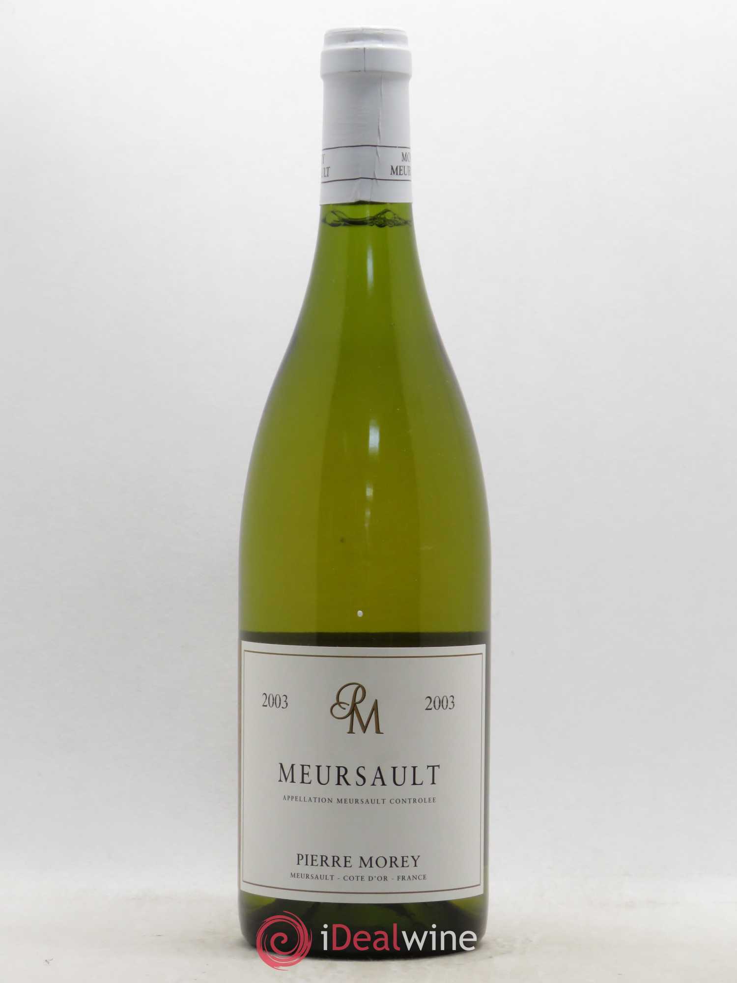 Meursault Pierre Morey (Domaine) 2003 - Lot de 1 bouteille - 0