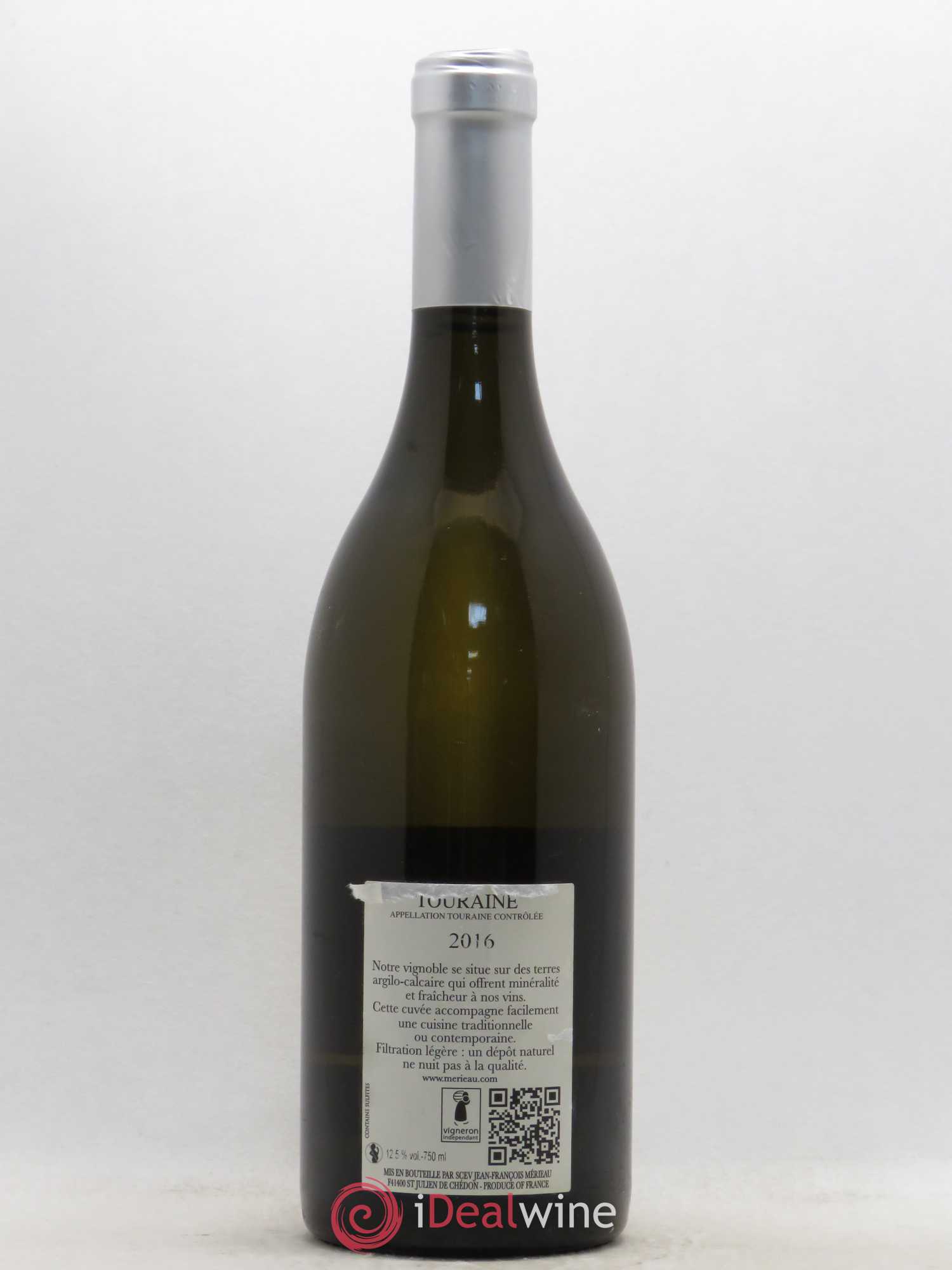 Touraine L'Arpent Des Vaudons JF Merieau (sans prix de réserve) 2016 - Posten von 1 Flasche - 1