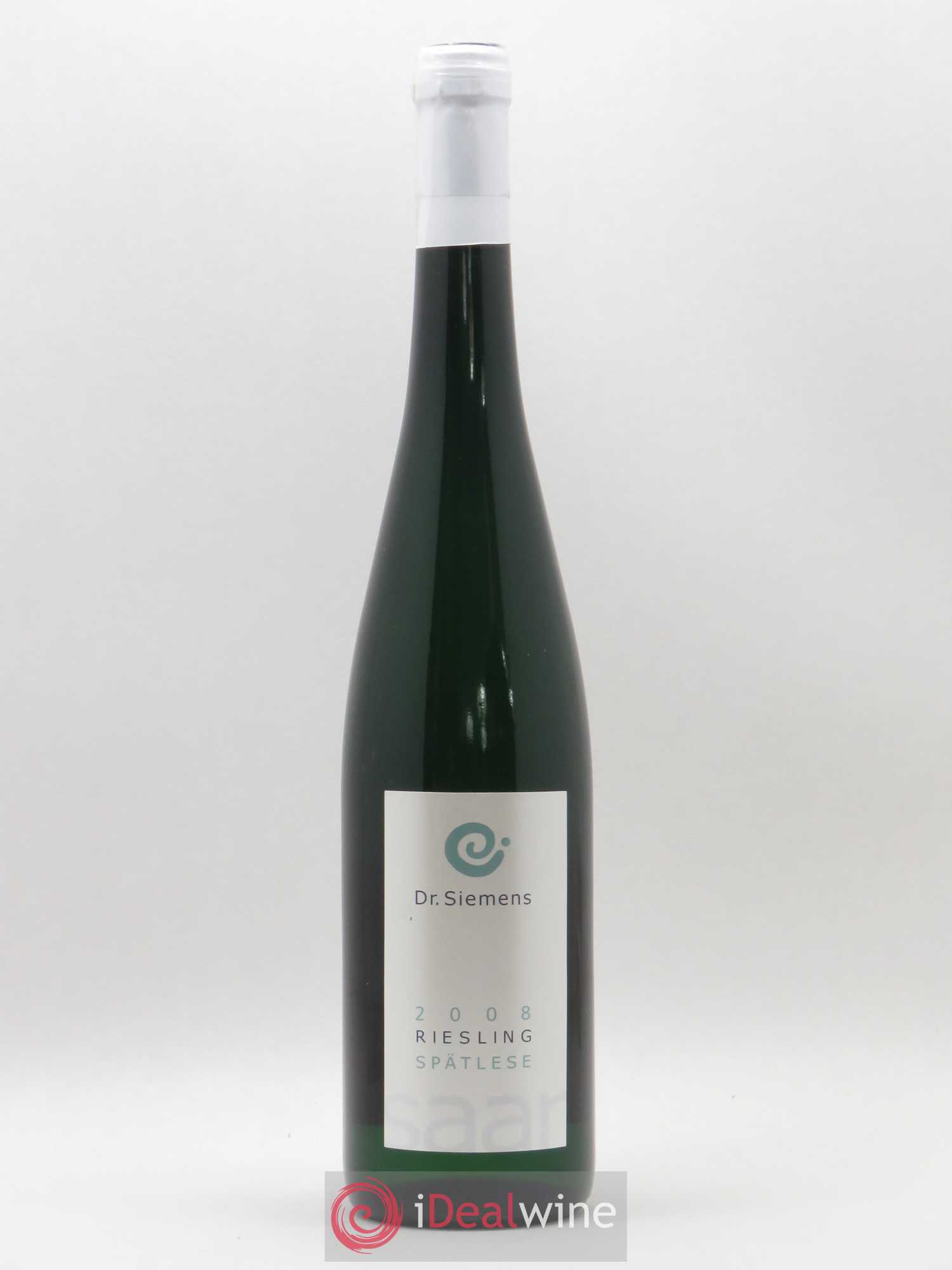 Allemagne Mosel-Saar Würtzberg Riesling Spatlese Feinherb Dr. Siemens 2008 - Posten von 1 Flasche - 0