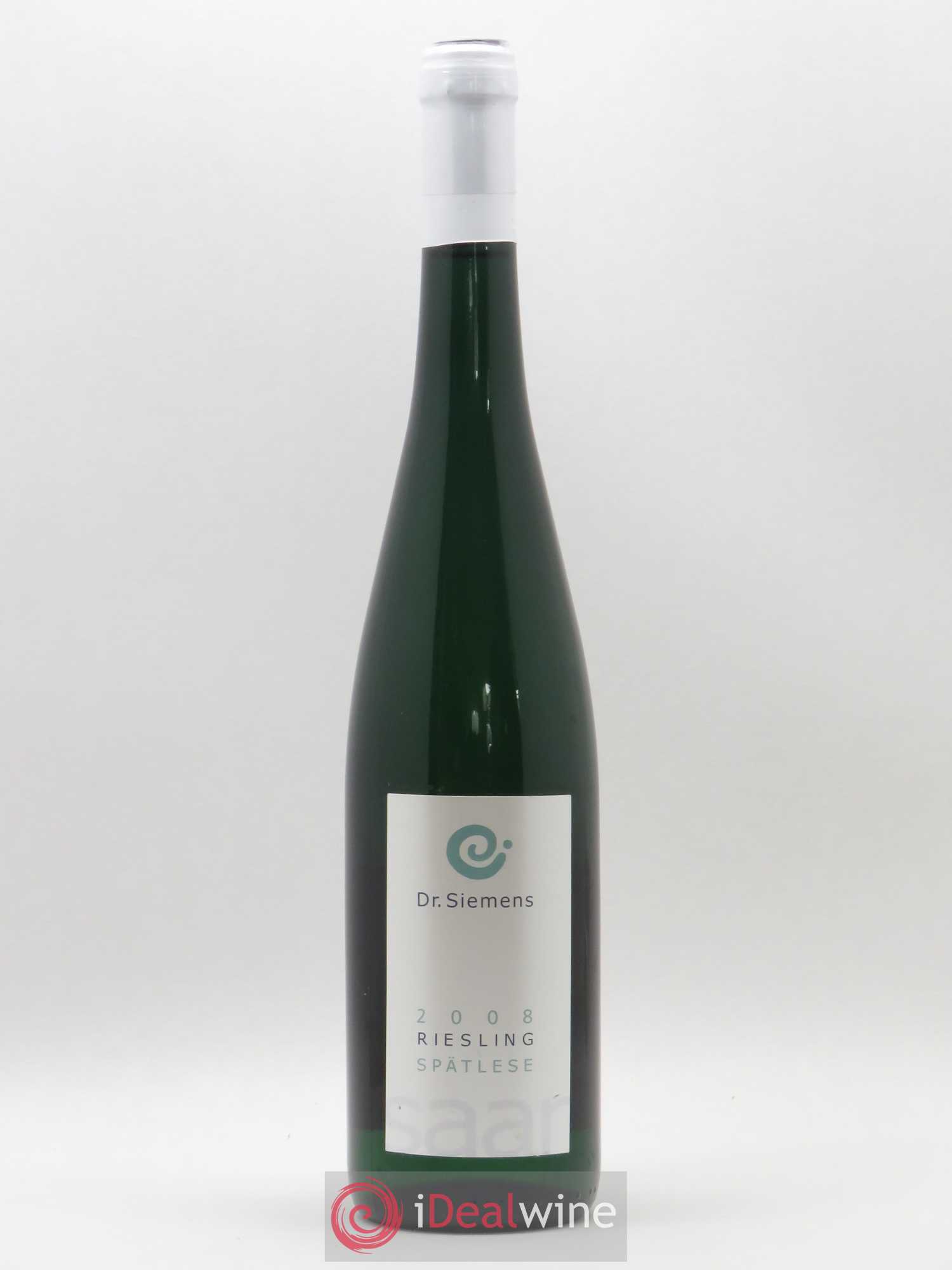 Allemagne Mosel-Saar Würtzberg Riesling Spatlese Feinherb Dr. Siemens 2008 - Posten von 1 Flasche - 0