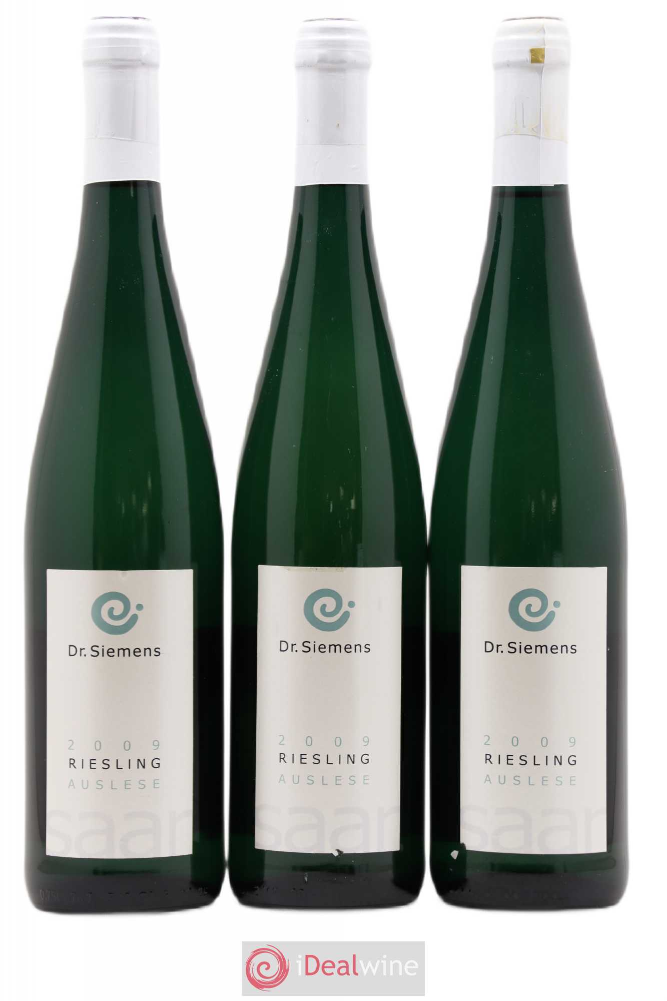 Allemagne Mosel-Saar Dr Siemens Riesling Auslese Wurtzberg 2009 - Posten von 3 Flaschen - 0