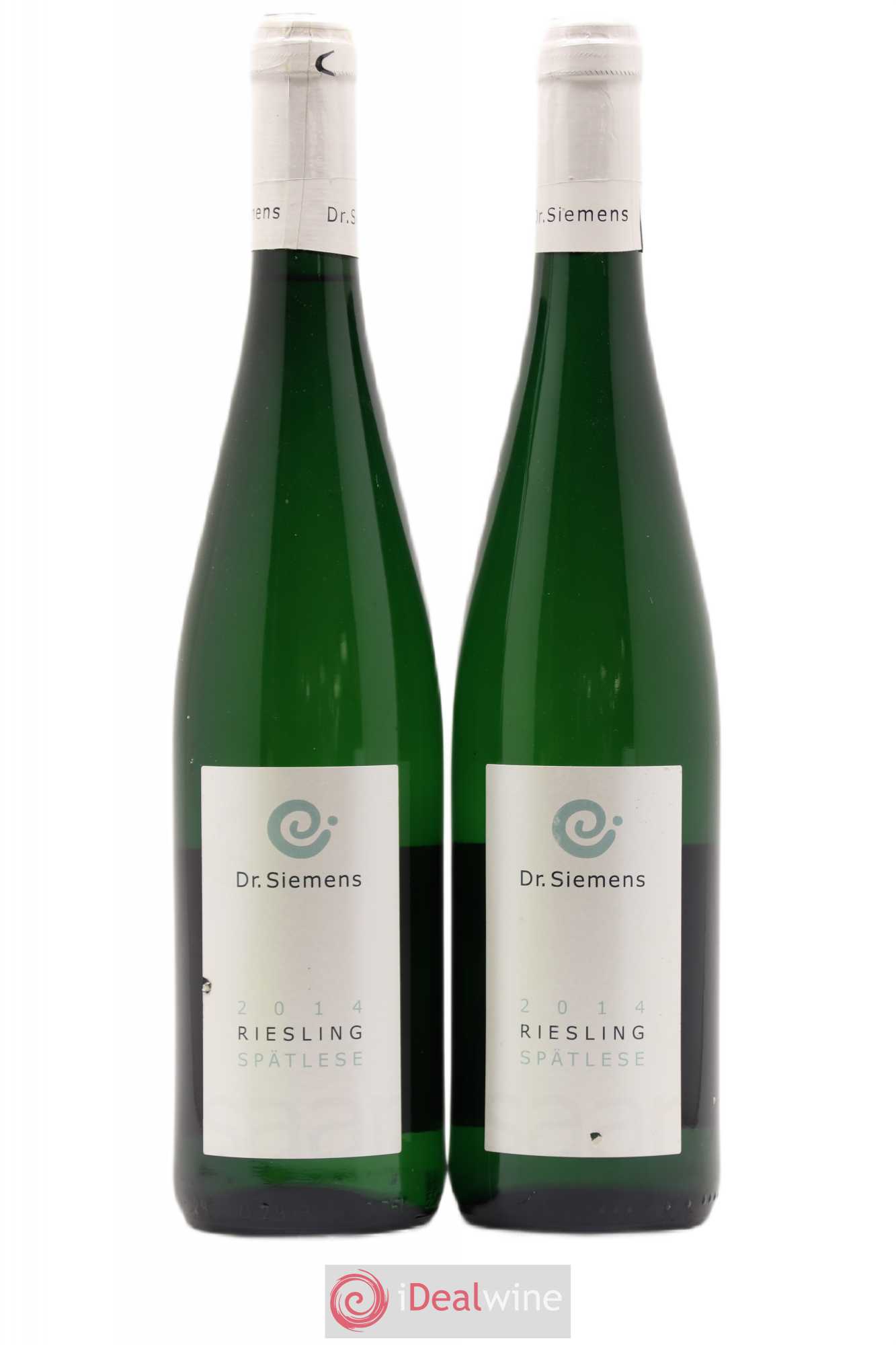 Allemagne Mosel-Saar Dr Siemens Riesling Spatlese T Herrenberg 2014 - Posten von 2 Flaschen - 0