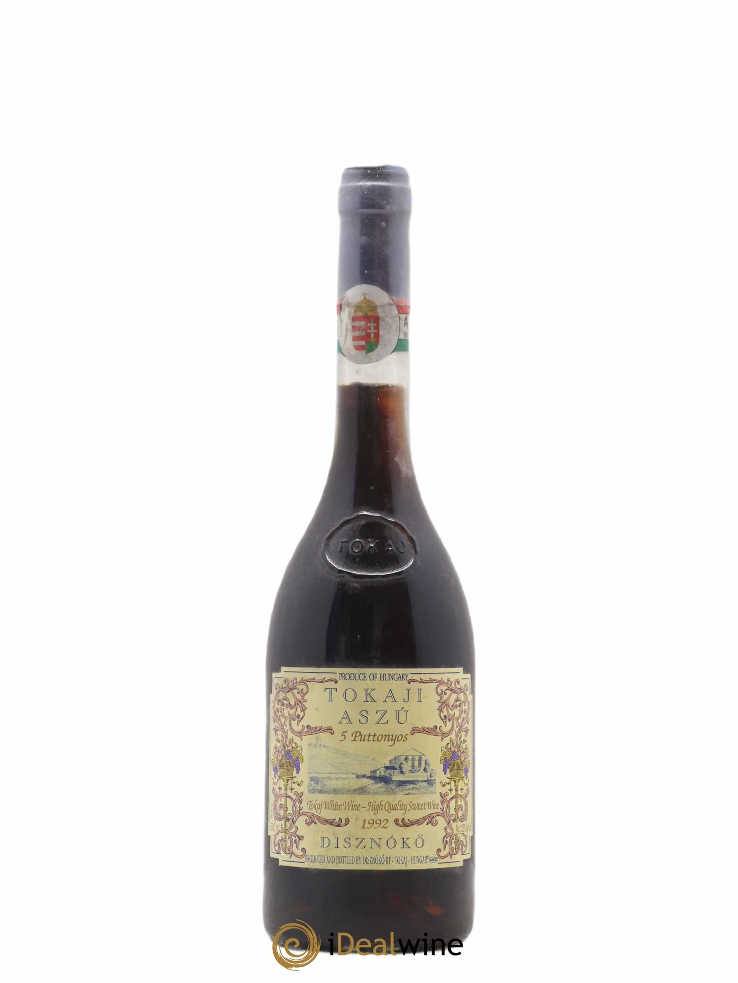 Tokaji Aszu 5 Puttonyos Disznoko (Domaine) 50cl 1992 - Lotto di 1 bottiglia - 0