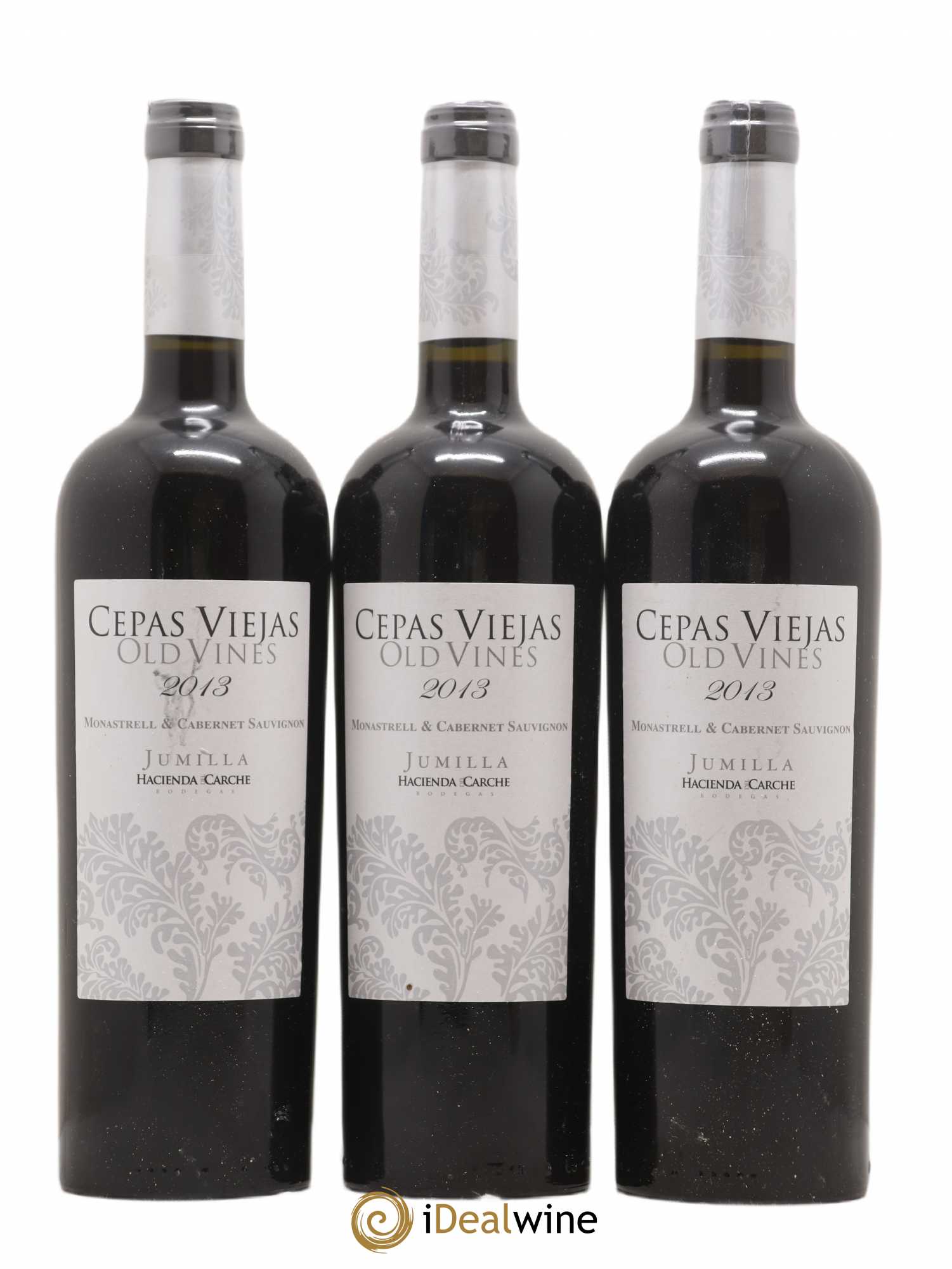 Jumilla Cepas Viejas Old Vines Hacienda Del Carche (sans prix de réserve) 2013 - Posten von 3 Flaschen - 0