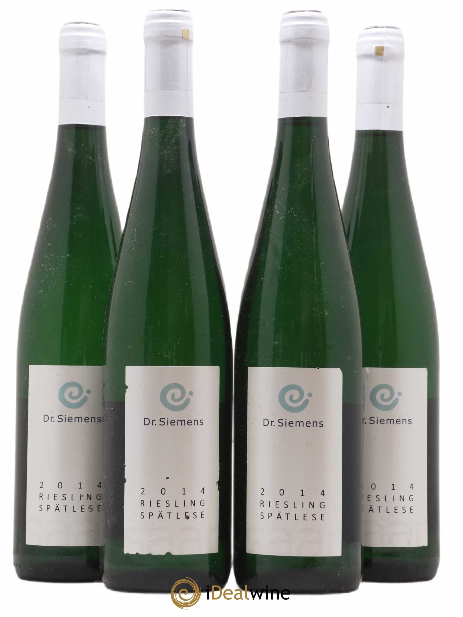 Allemagne Mosel-Saar Riesling Spatlese Dr. Siemens 2014 - Posten von 4 Flaschen - 0