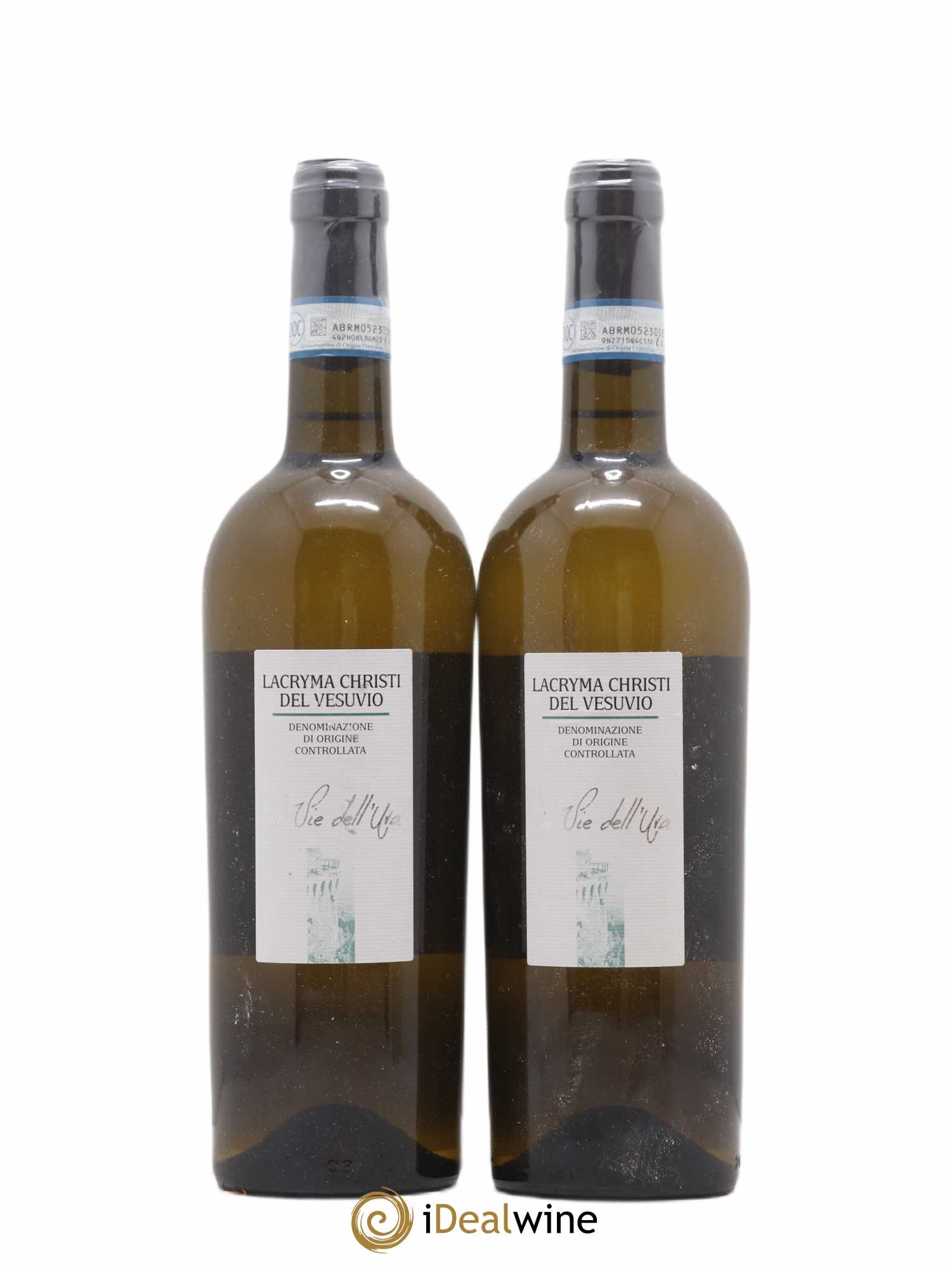 Italie Lacryma Christi del Vesuvio Le Vie dell oura (sans prix de réserve) 2018 - Posten von 2 Flaschen - 0