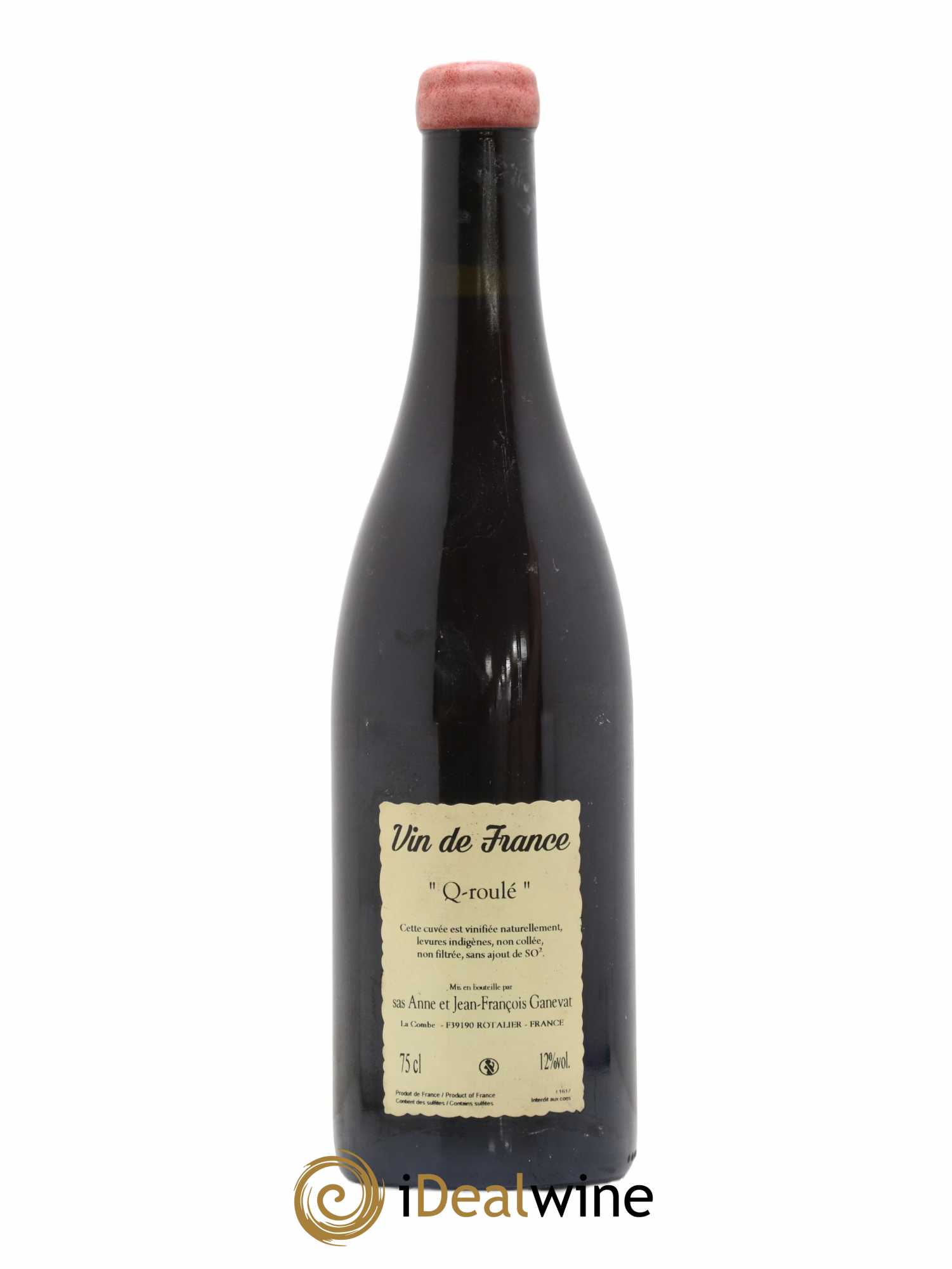 Vin de France Q Roulé (Curoulet) Anne et Jean François Ganevat 2016 - Lot de 1 bouteille - 1