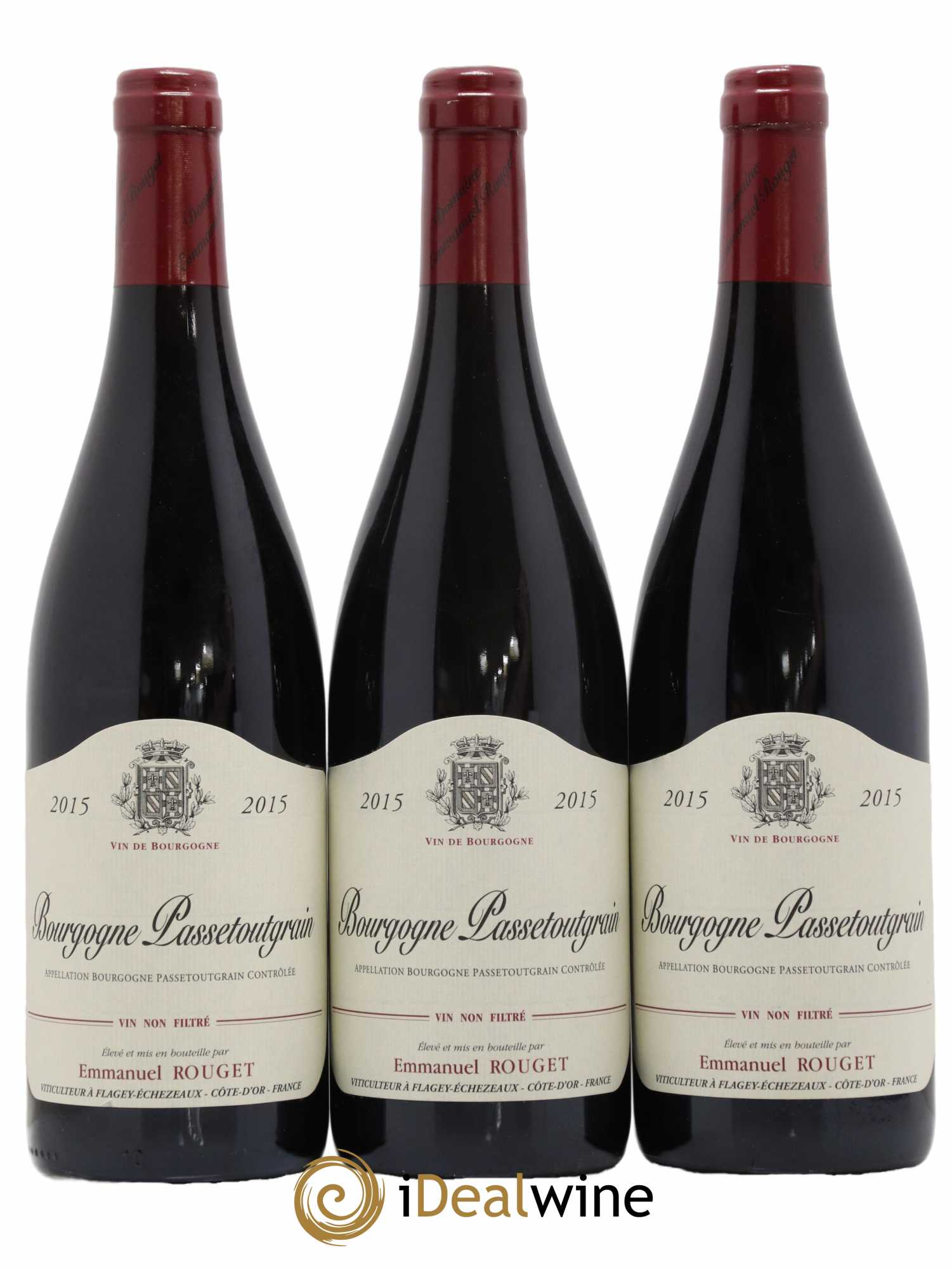 Bourgogne Passetoutgrain Emmanuel Rouget 2015 - Lot de 3 bouteilles - 0
