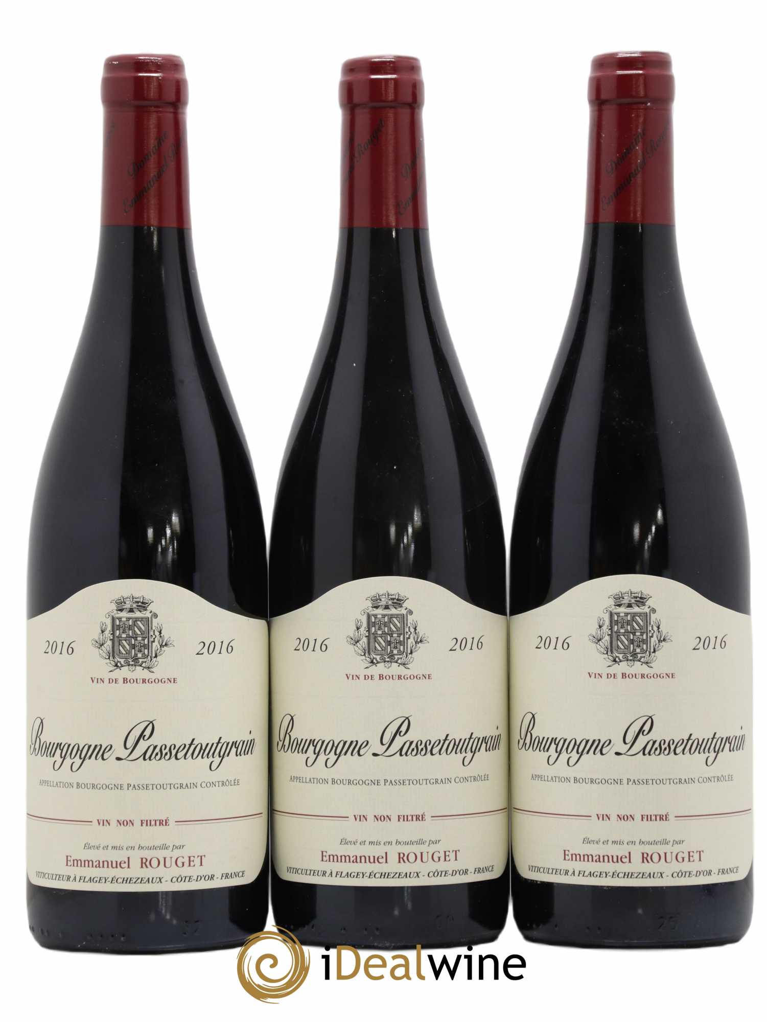 Bourgogne Passetoutgrain Emmanuel Rouget 2016 - Posten von 3 Flaschen - 0