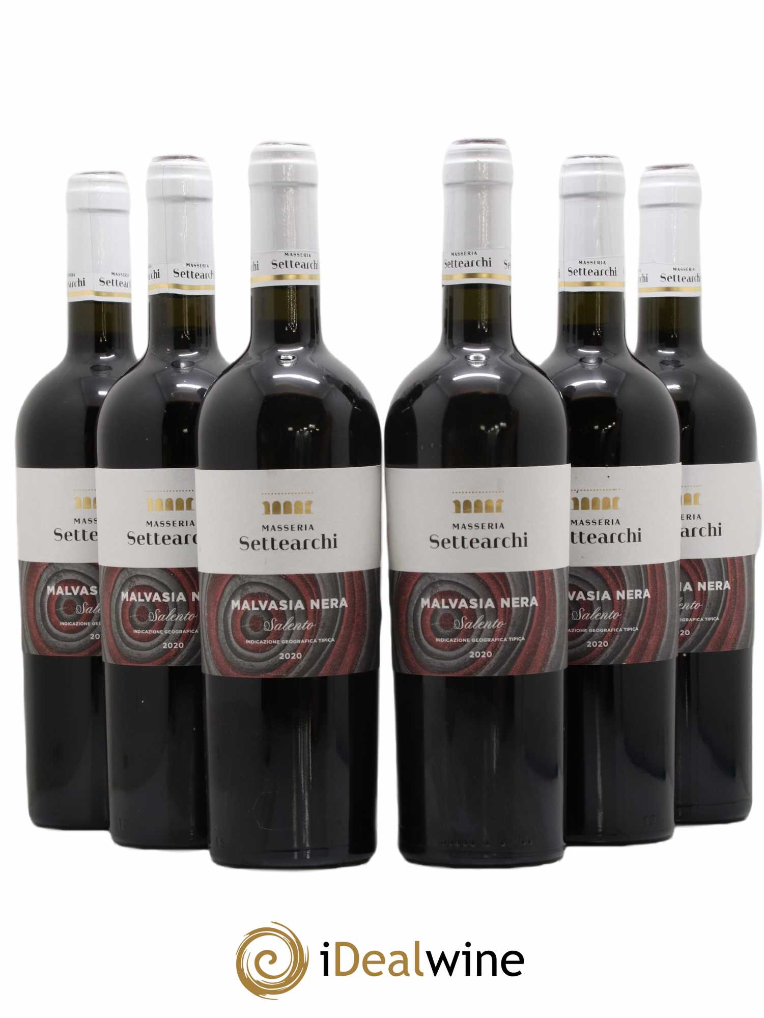 Italie IGT Salento Malvasia Nera Masseria Settearchi (sans prix de réserve) 2020 - Lot de 6 bouteilles - 0