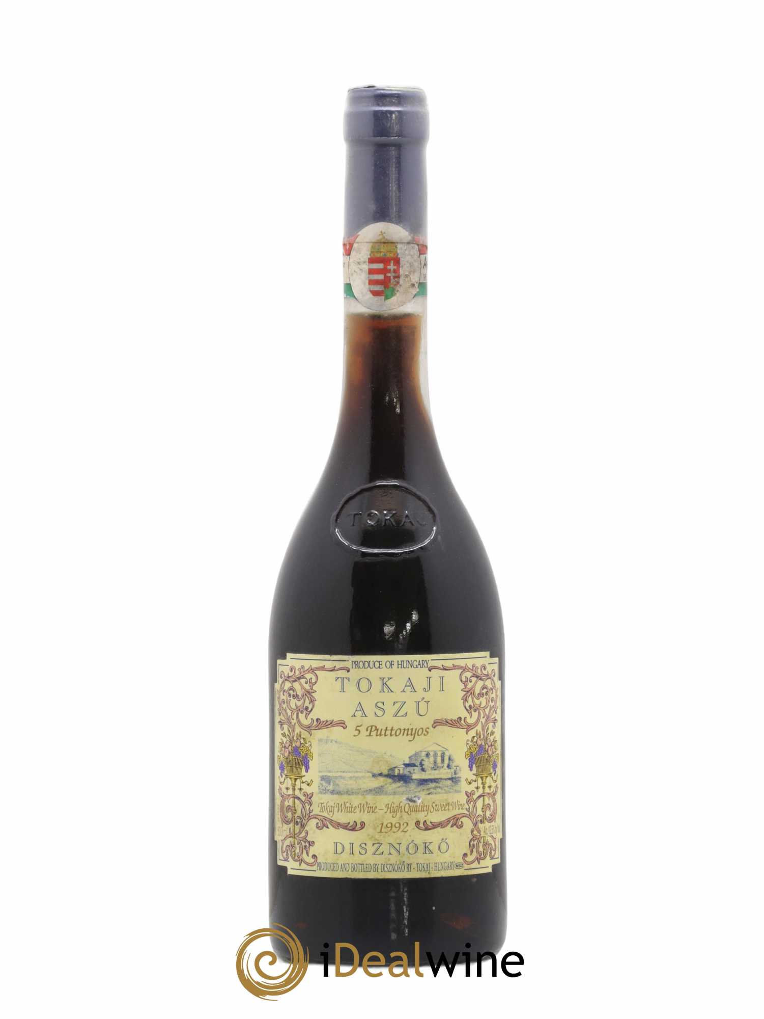 Tokaji Aszu 5 Puttonyos Disznoko (Domaine) 50cl 1992 - Lotto di 1 bottiglia - 0