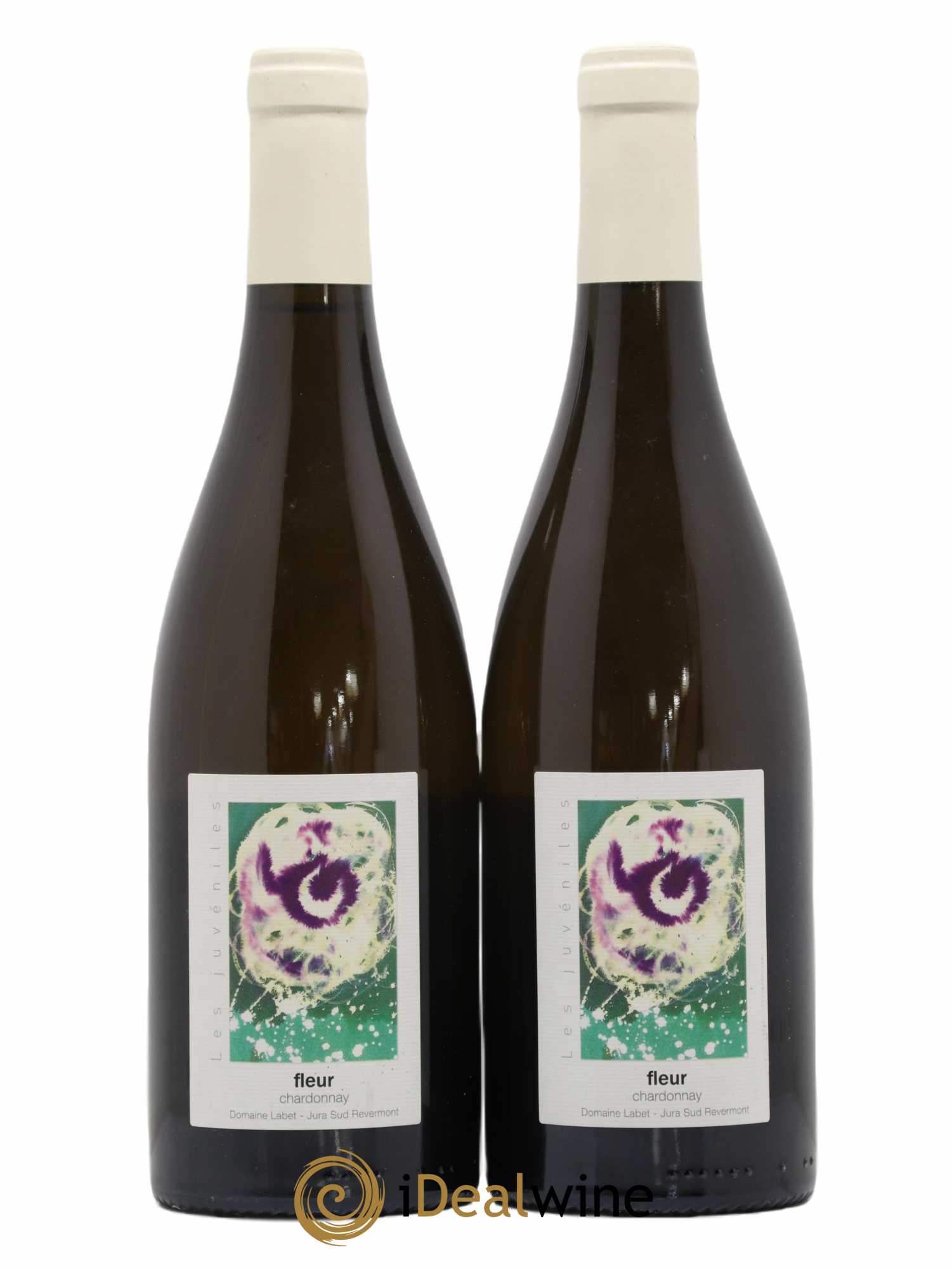 Côtes du Jura Chardonnay Fleur Romain - Julien - Charline Labet 2016 - Lot de 2 bouteilles - 0