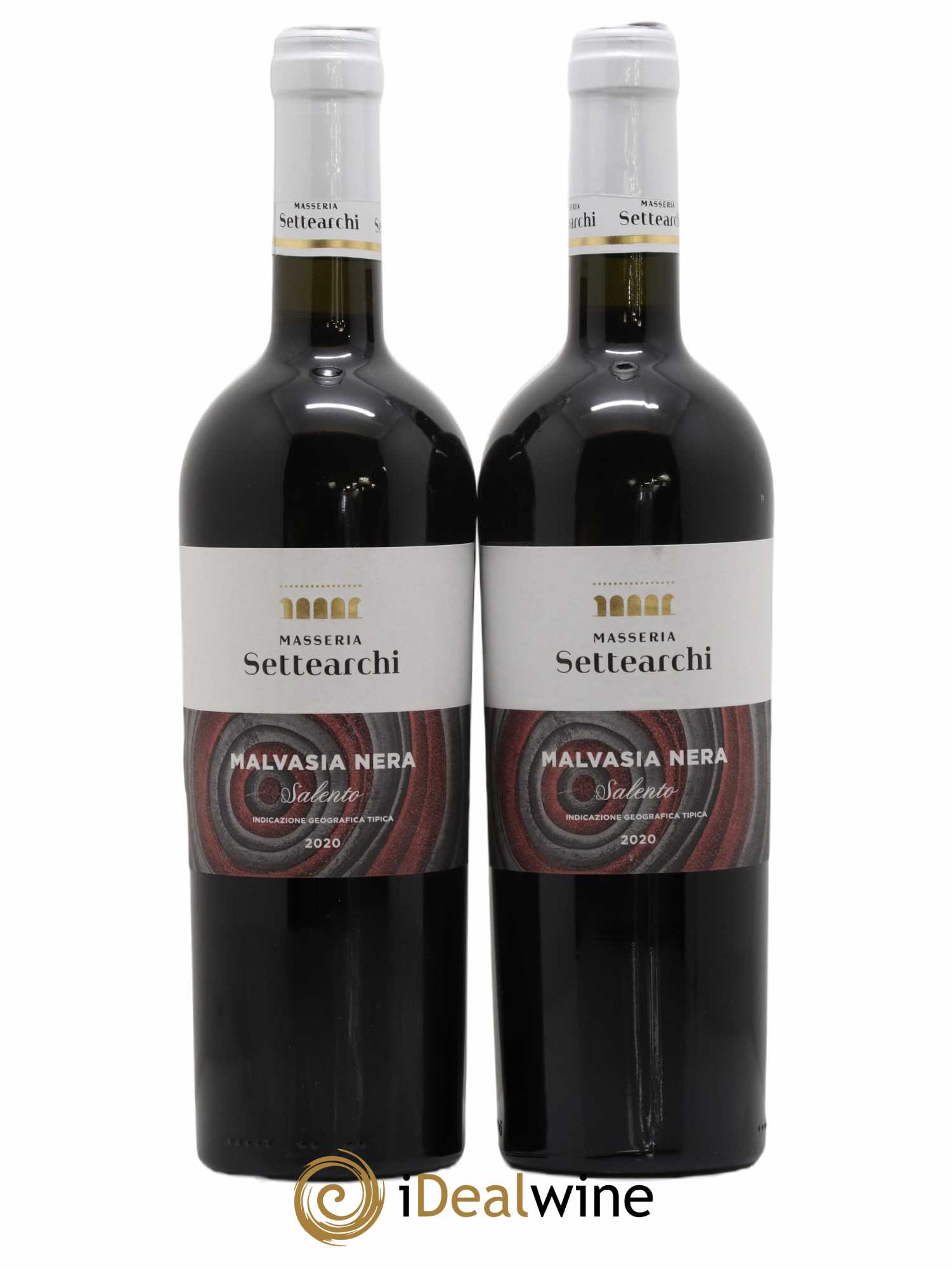 Italie IGT Salento Malvasia Nera Masseria Settearchi (no reserve) 2020 - Lot of 2 bottles - 0