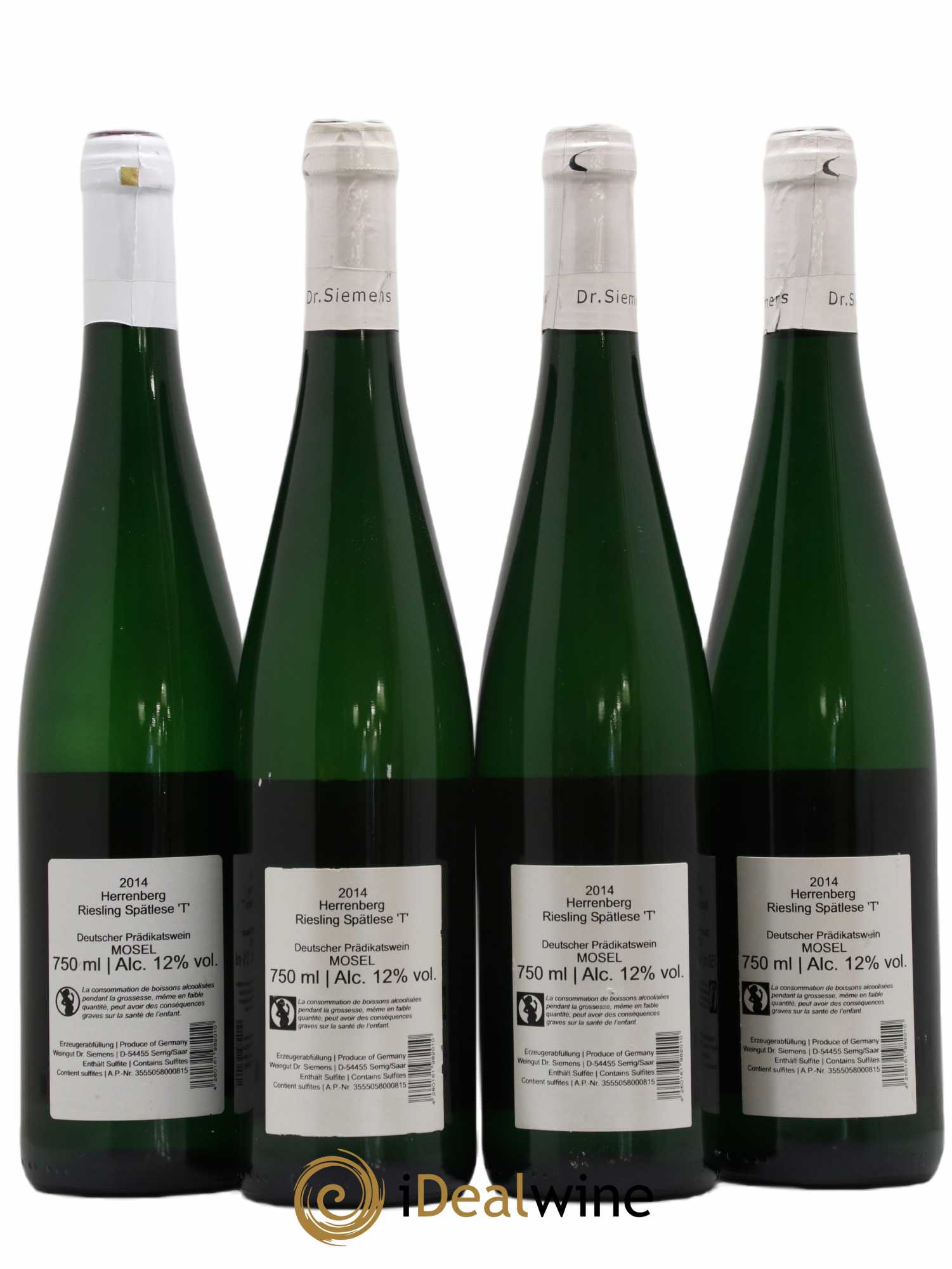 Allemagne Mosel-Saar (senza prezzo di riserva) 2014 - Lotto di 4 bottiglie - 1