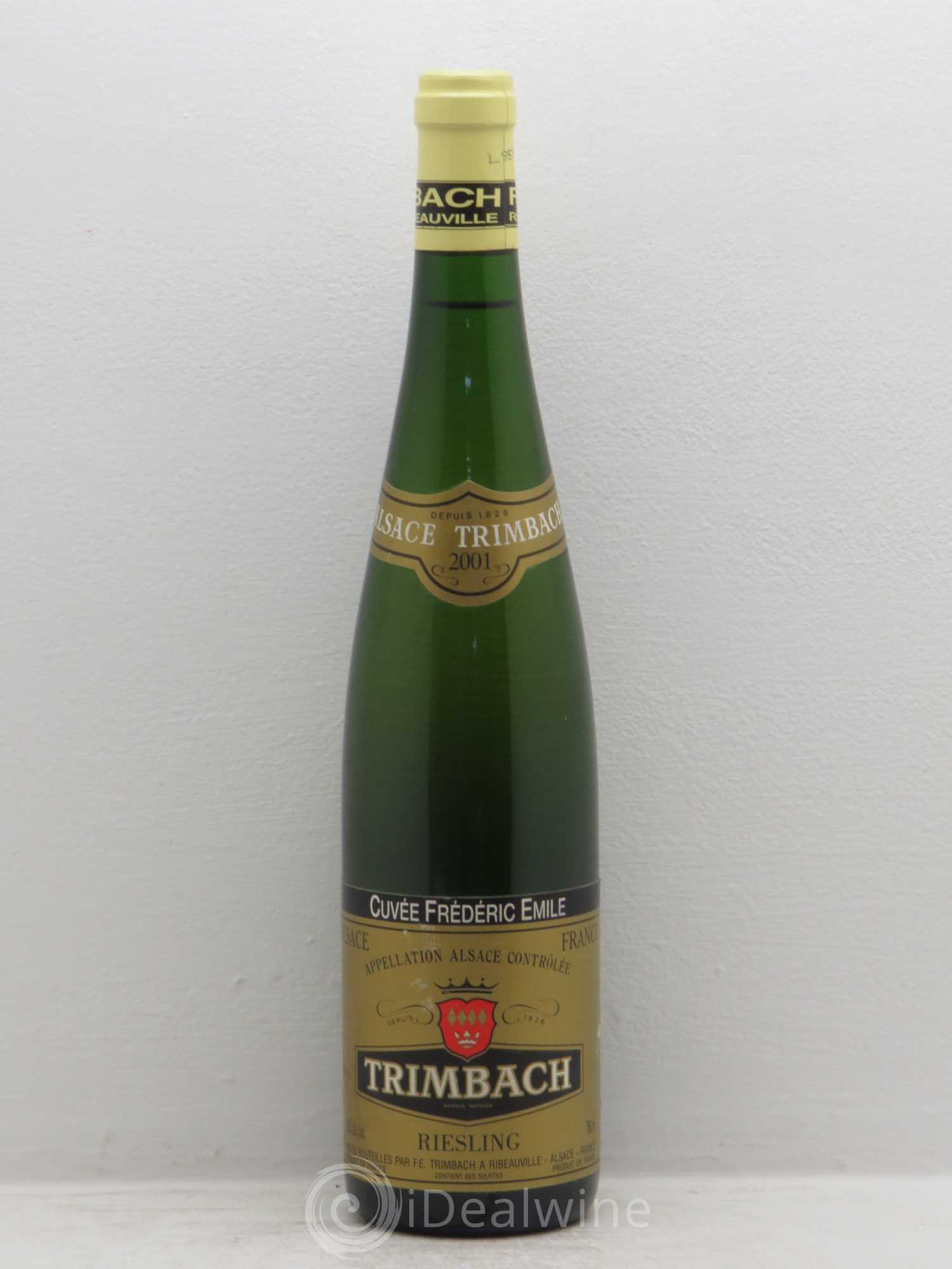 Alsace Riesling Trimbach (Domaine) 2001 - Posten von 1 Flasche - 0